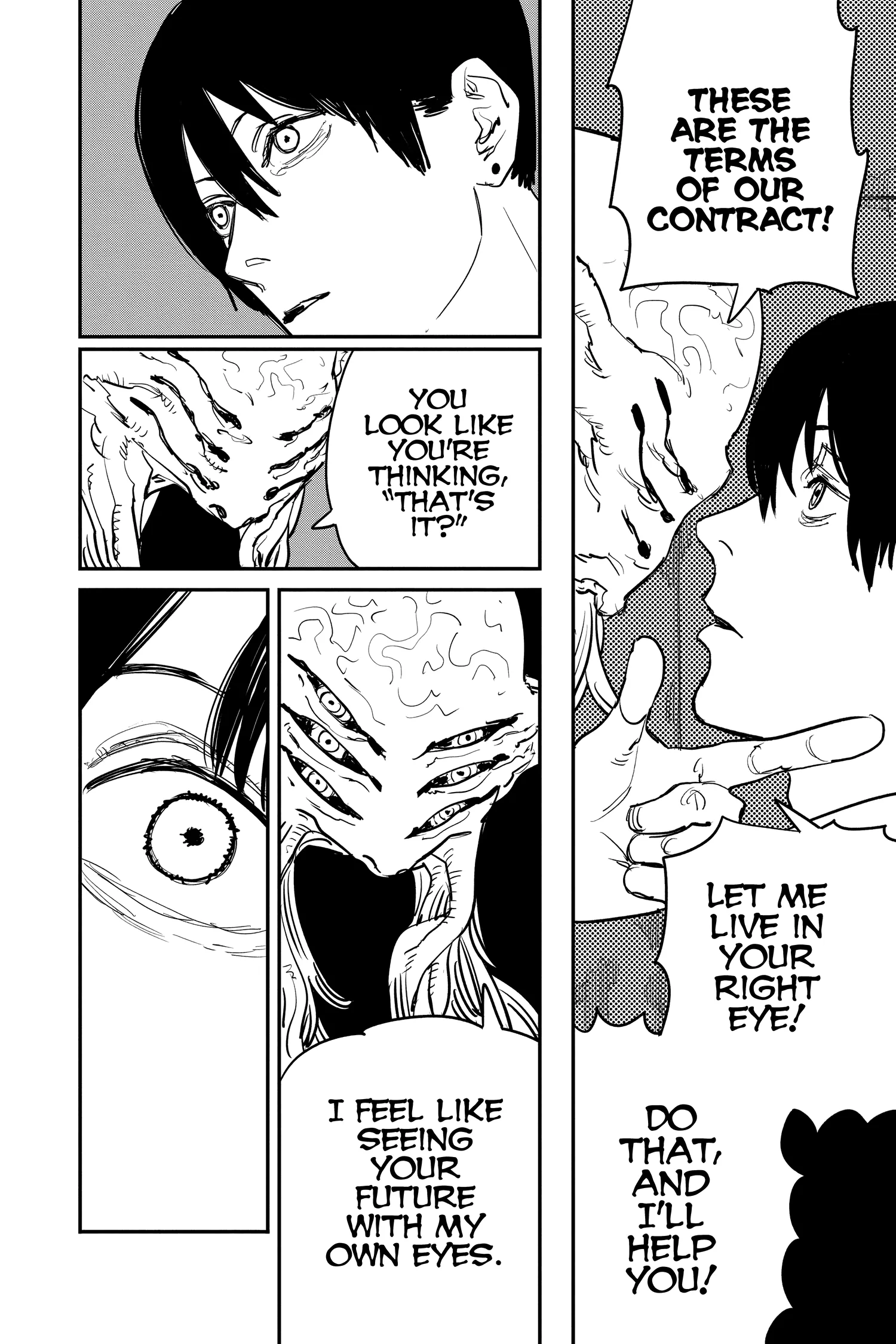 Chainsaw Man Manga, chapter Vol 4, page 132