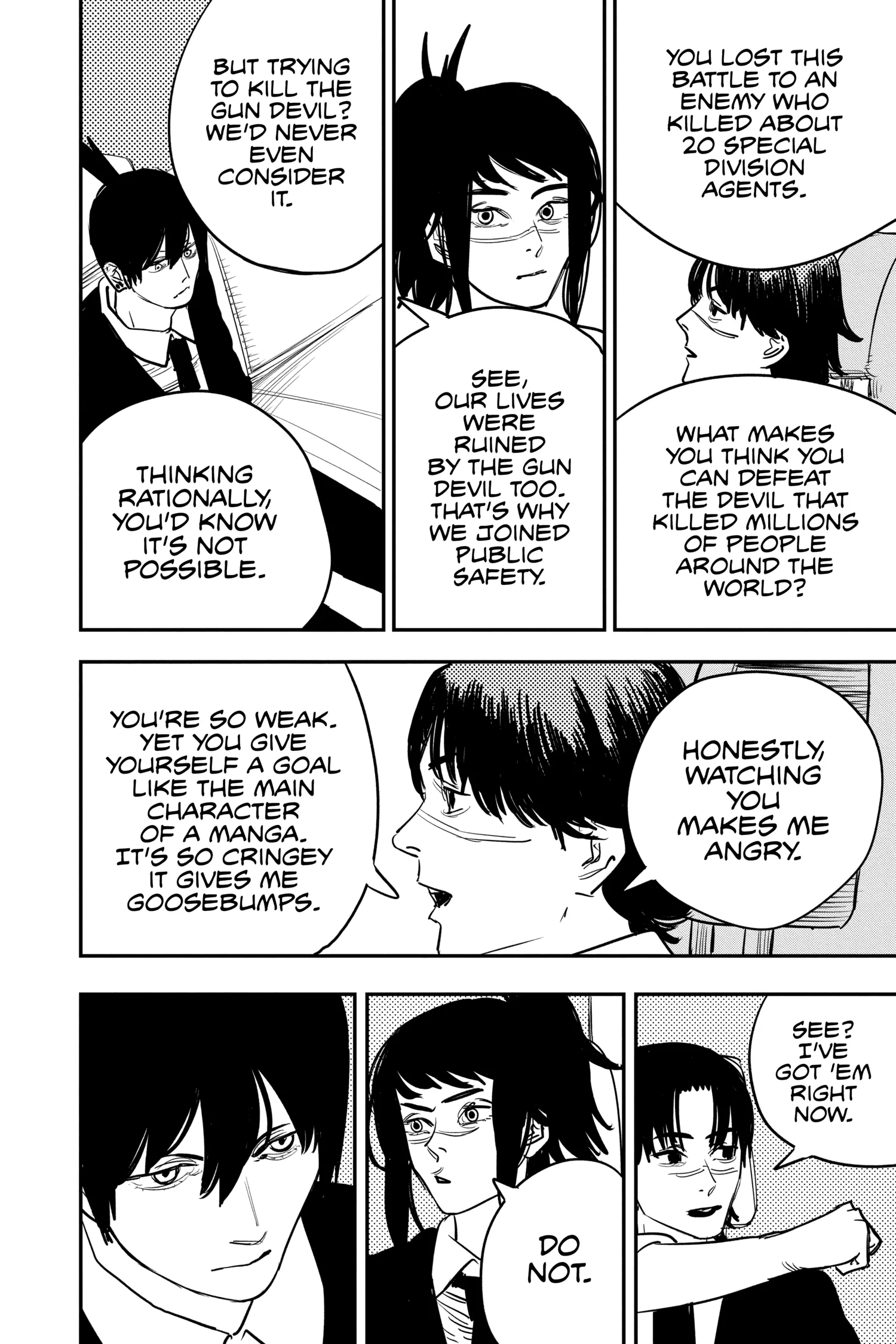 Chainsaw Man Manga, chapter Vol 4, page 151