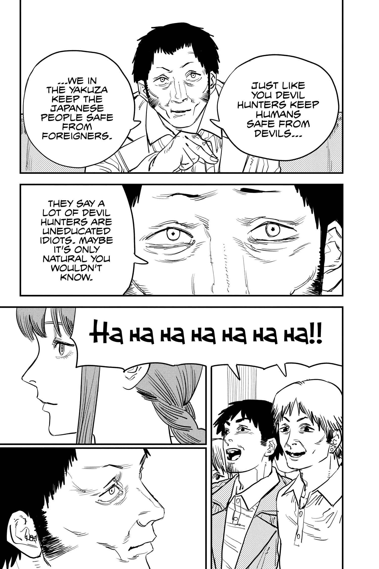 Chainsaw Man Manga, chapter Vol 4, page 160