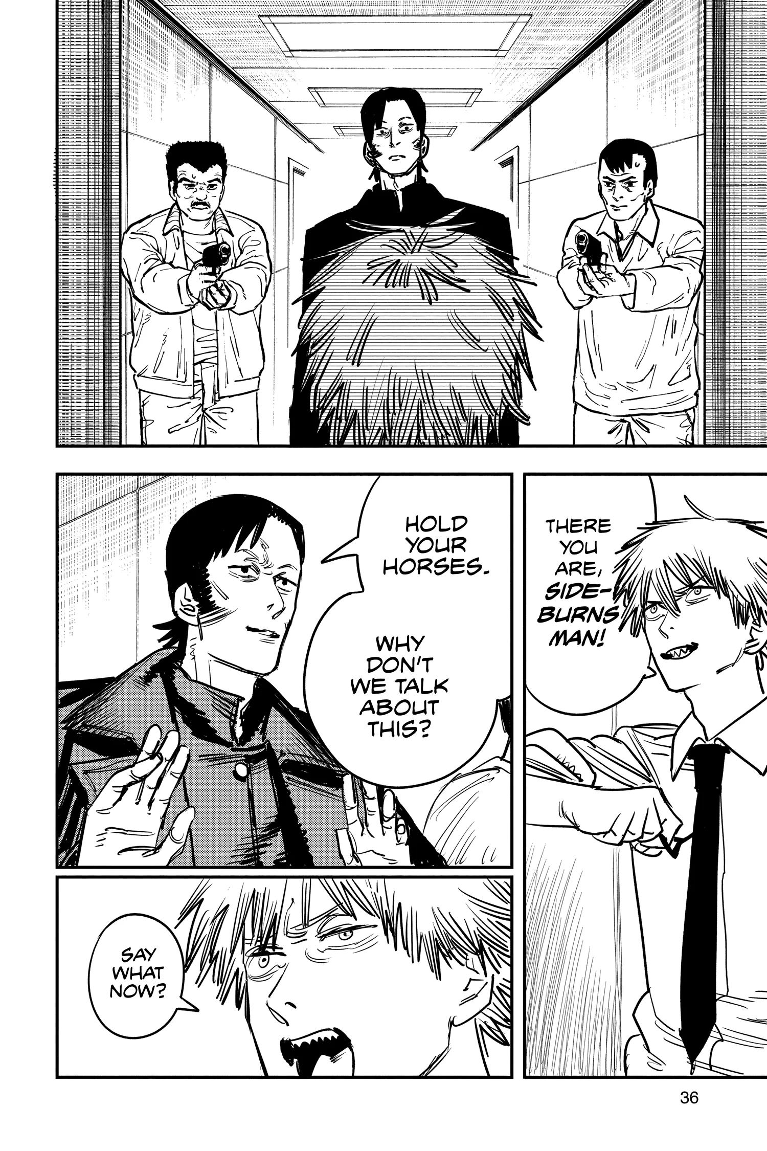 Chainsaw Man Manga, chapter Vol 5, page 37