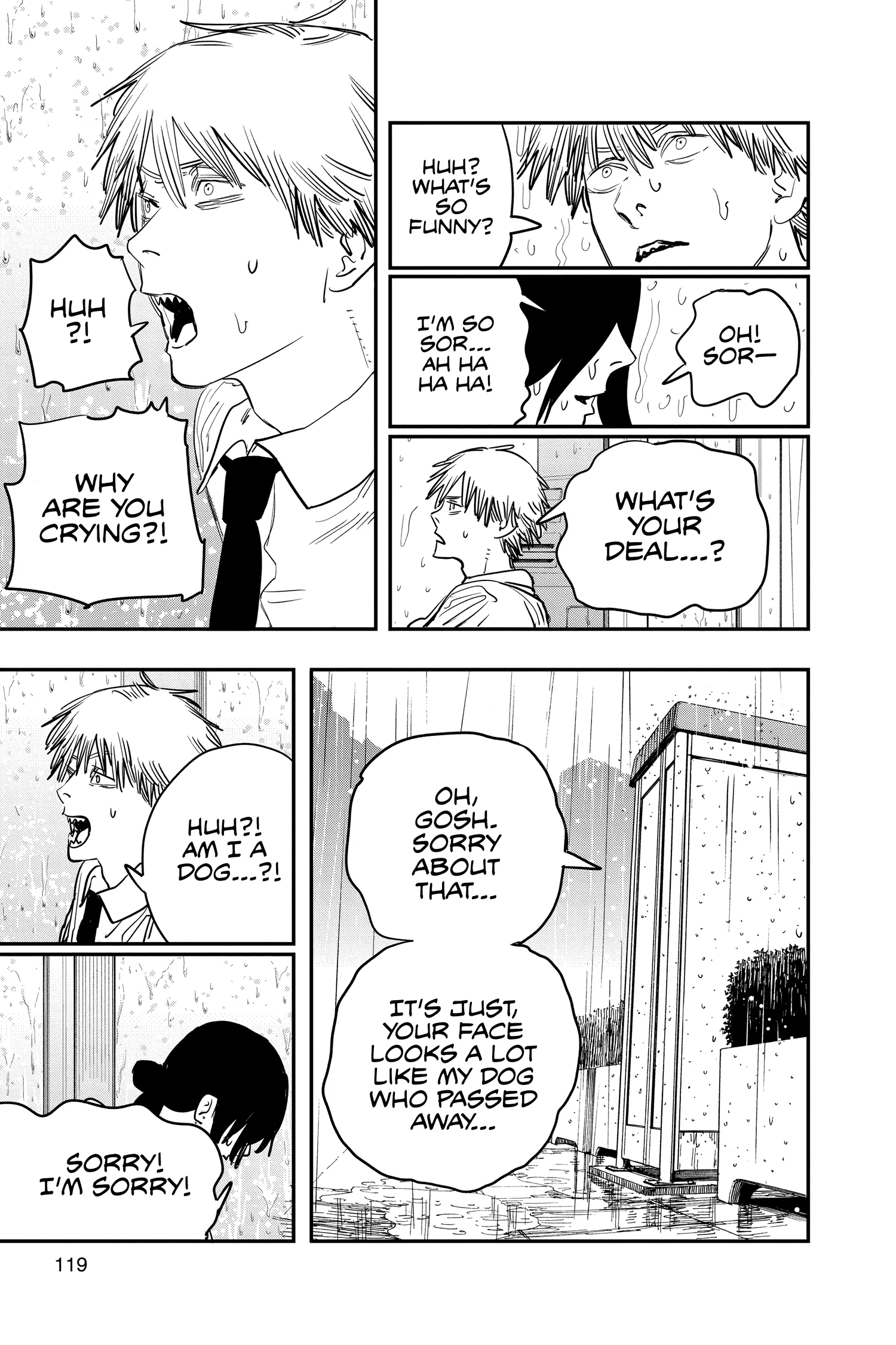 Chainsaw Man Manga, chapter Vol 5, page 116