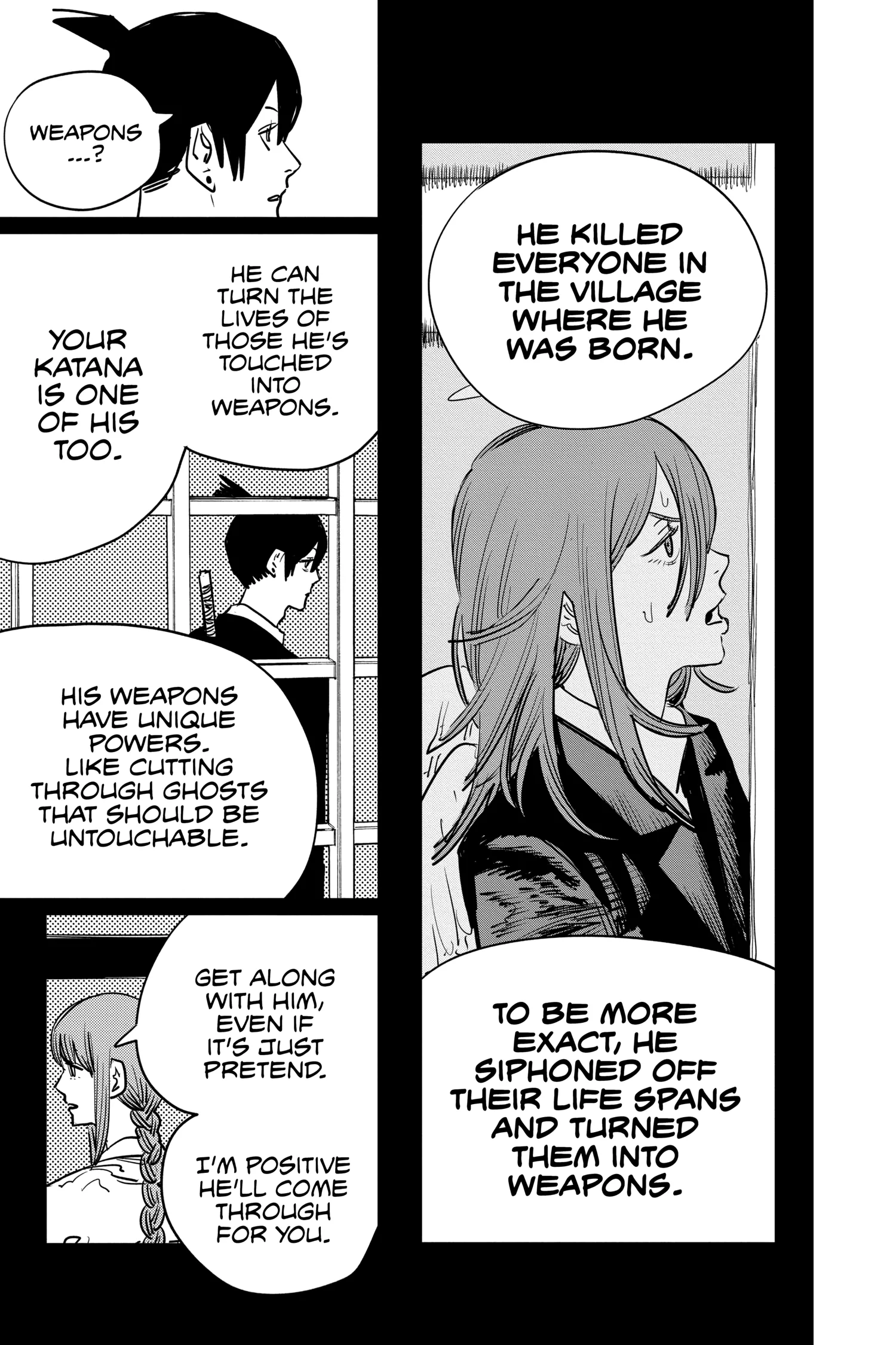Chainsaw Man Manga, chapter Vol 5, page 134