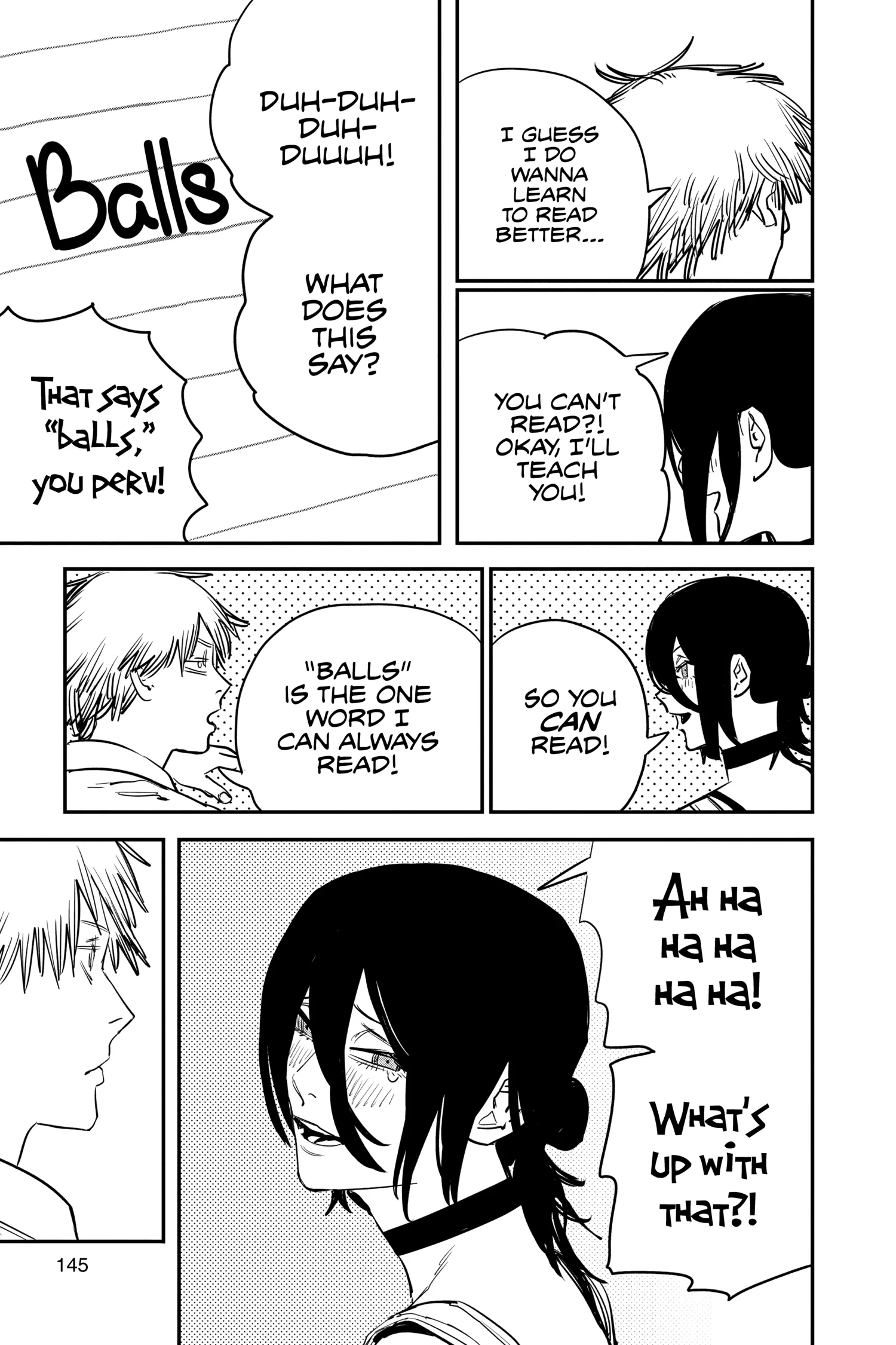 Chainsaw Man Manga, chapter Vol 5, page 142
