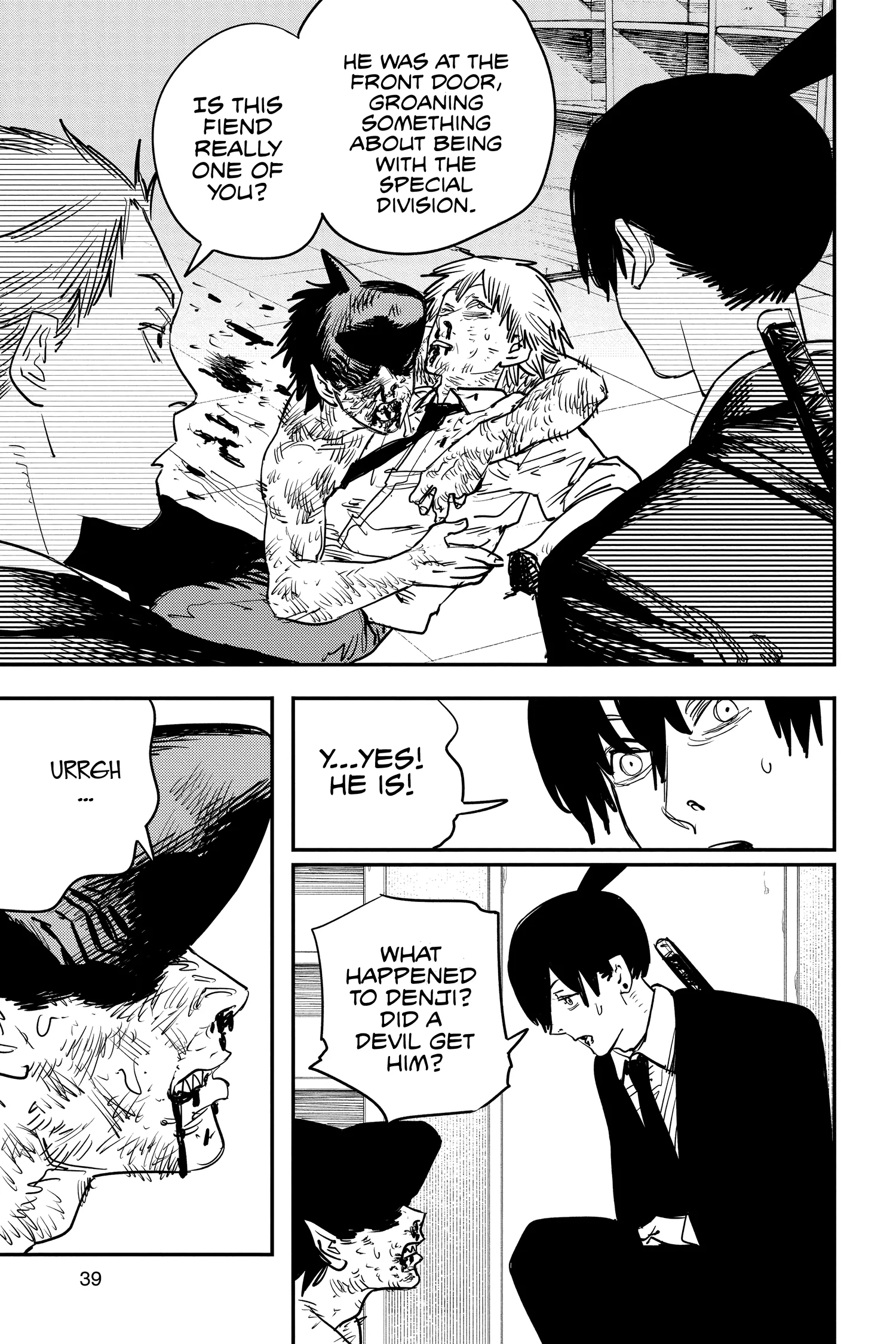 Chainsaw Man Manga, chapter Vol 6, page 38