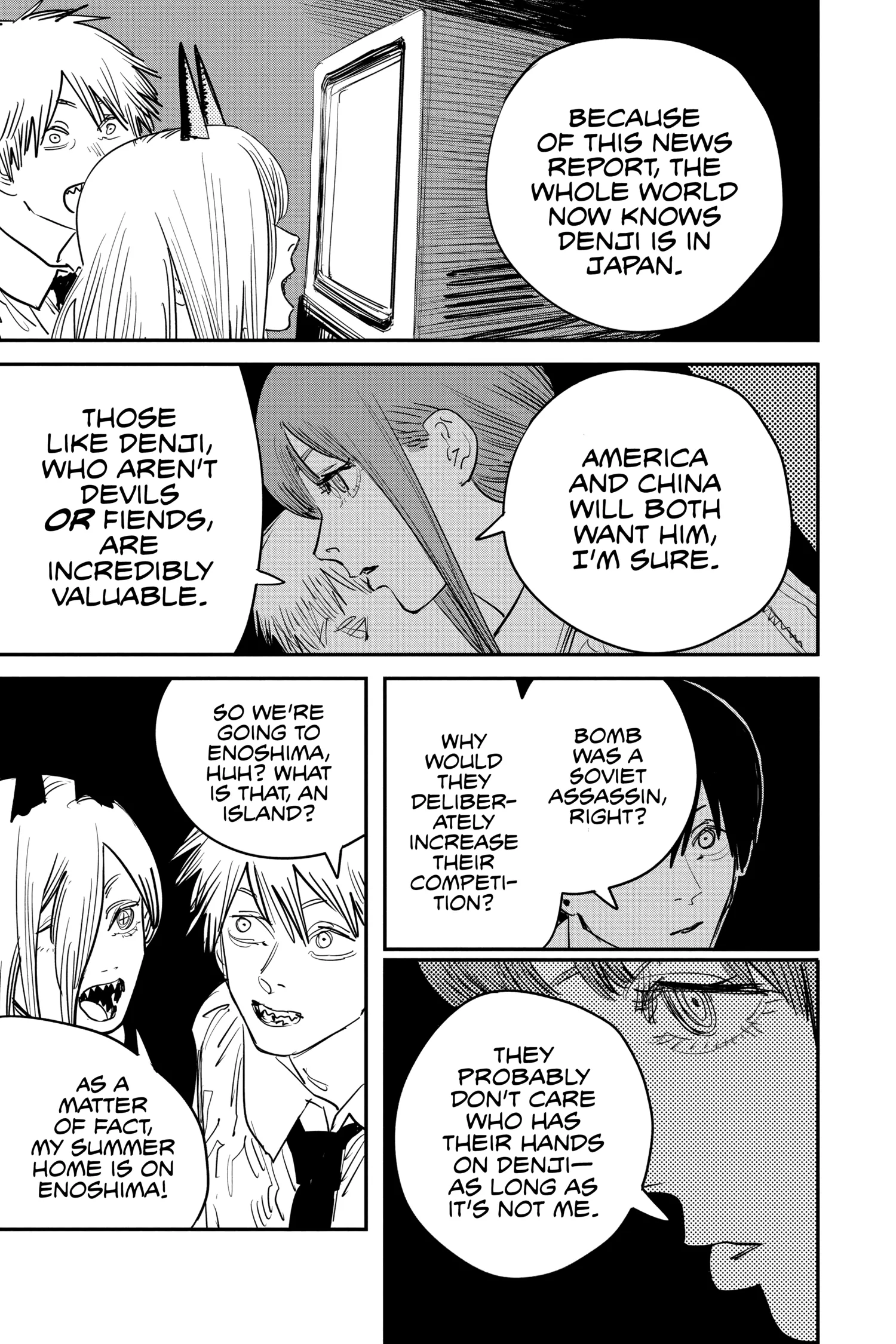 Chainsaw Man Manga, chapter Vol 7, page 16