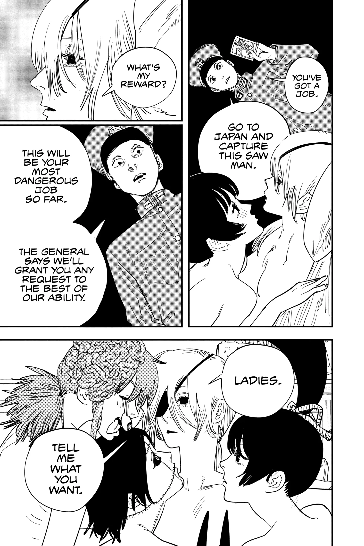 Chainsaw Man Manga, chapter Vol 7, page 38