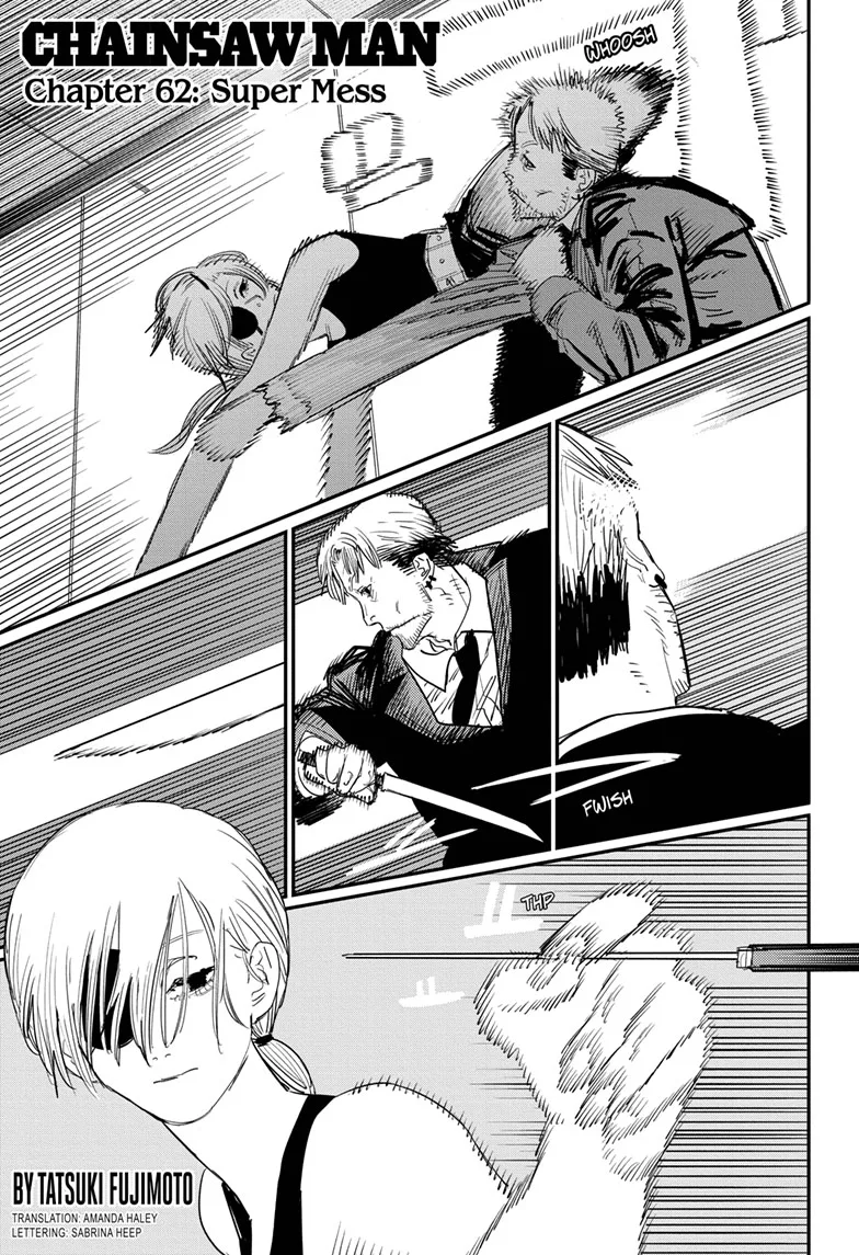 Chainsaw Man Manga, chapter 62, page 1