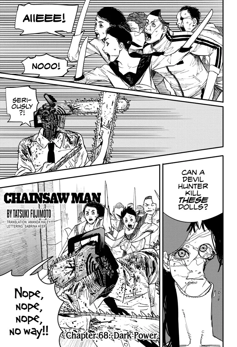 Chainsaw Man Manga, chapter 68, page 1