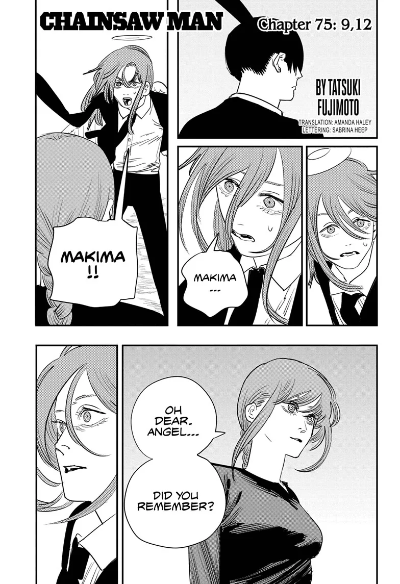 Chainsaw Man Manga, chapter 75, page 1