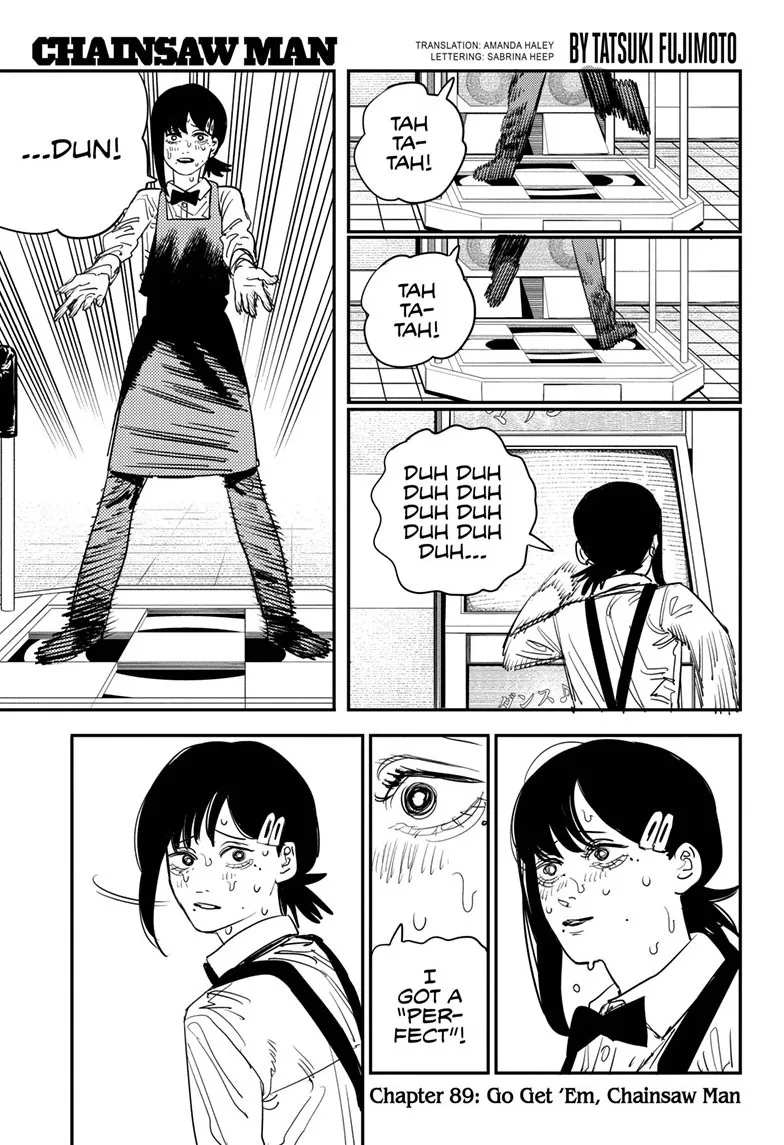 Chainsaw Man Manga, chapter 89, page 1