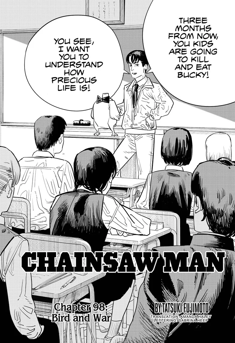 Chainsaw Man Manga, chapter 98, page 2