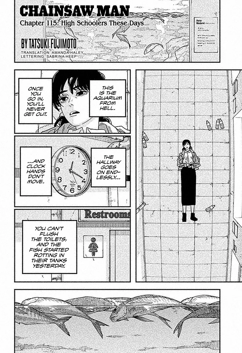 Chainsaw Man Manga, chapter 115, page 1