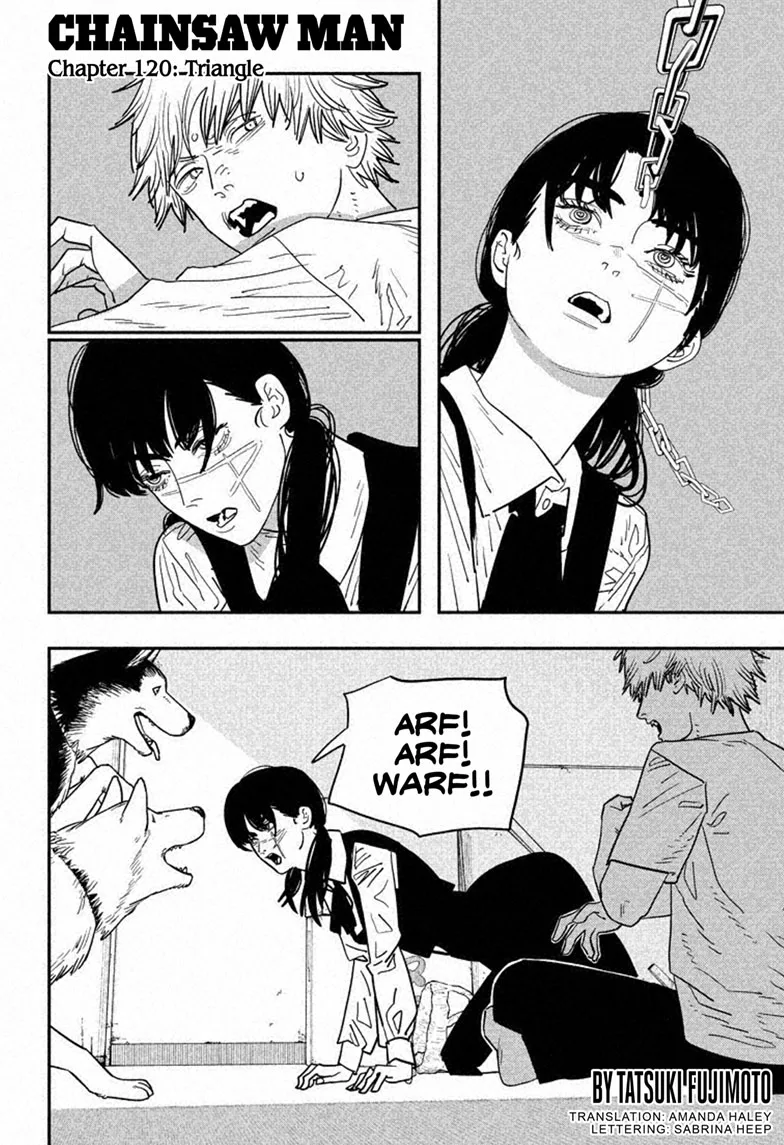 Chainsaw Man Manga, chapter 120, page 1