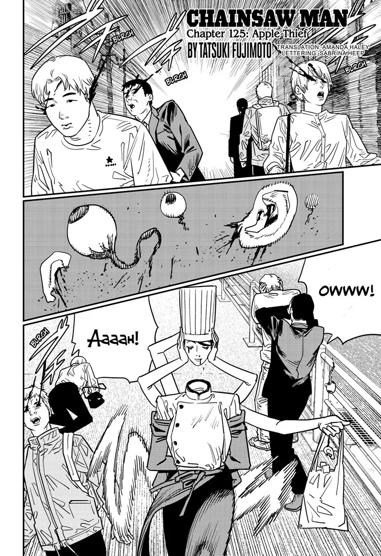 Chainsaw Man Manga, chapter 125, page 1