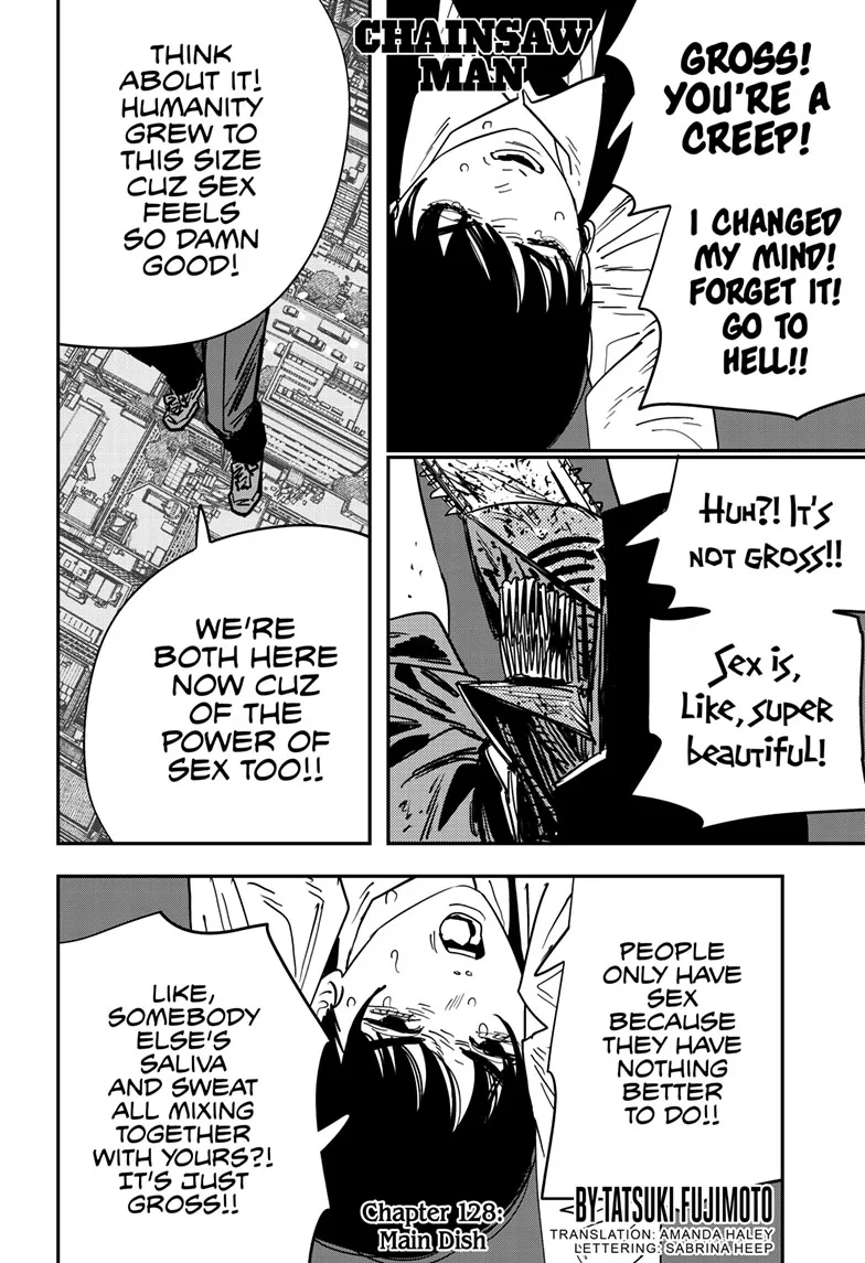 Chainsaw Man Manga, chapter 128, page 1