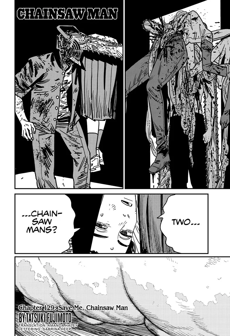 Chainsaw Man Manga, chapter 129, page 1