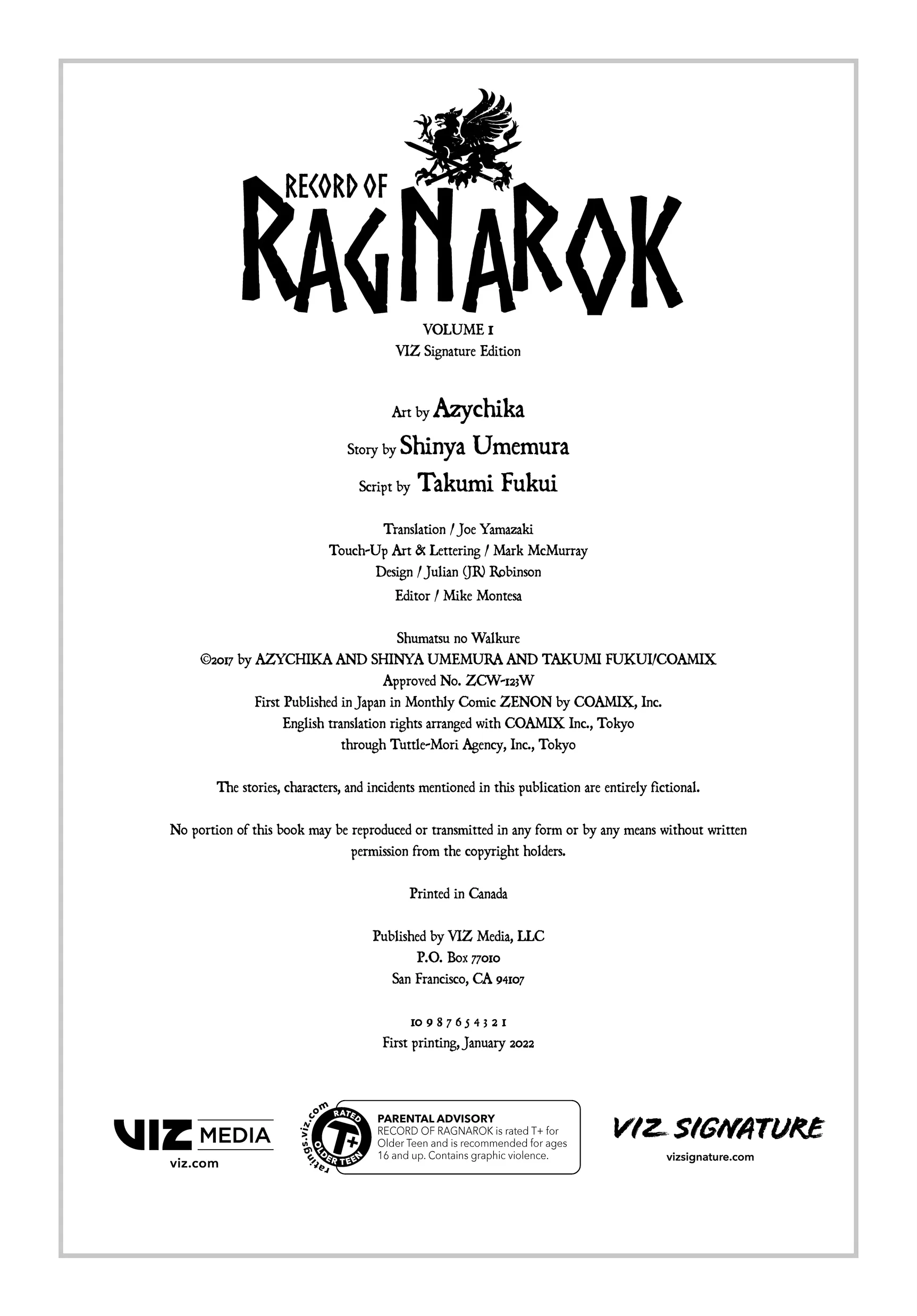 Record of Ragnarok, chapter Vol 1, page 181