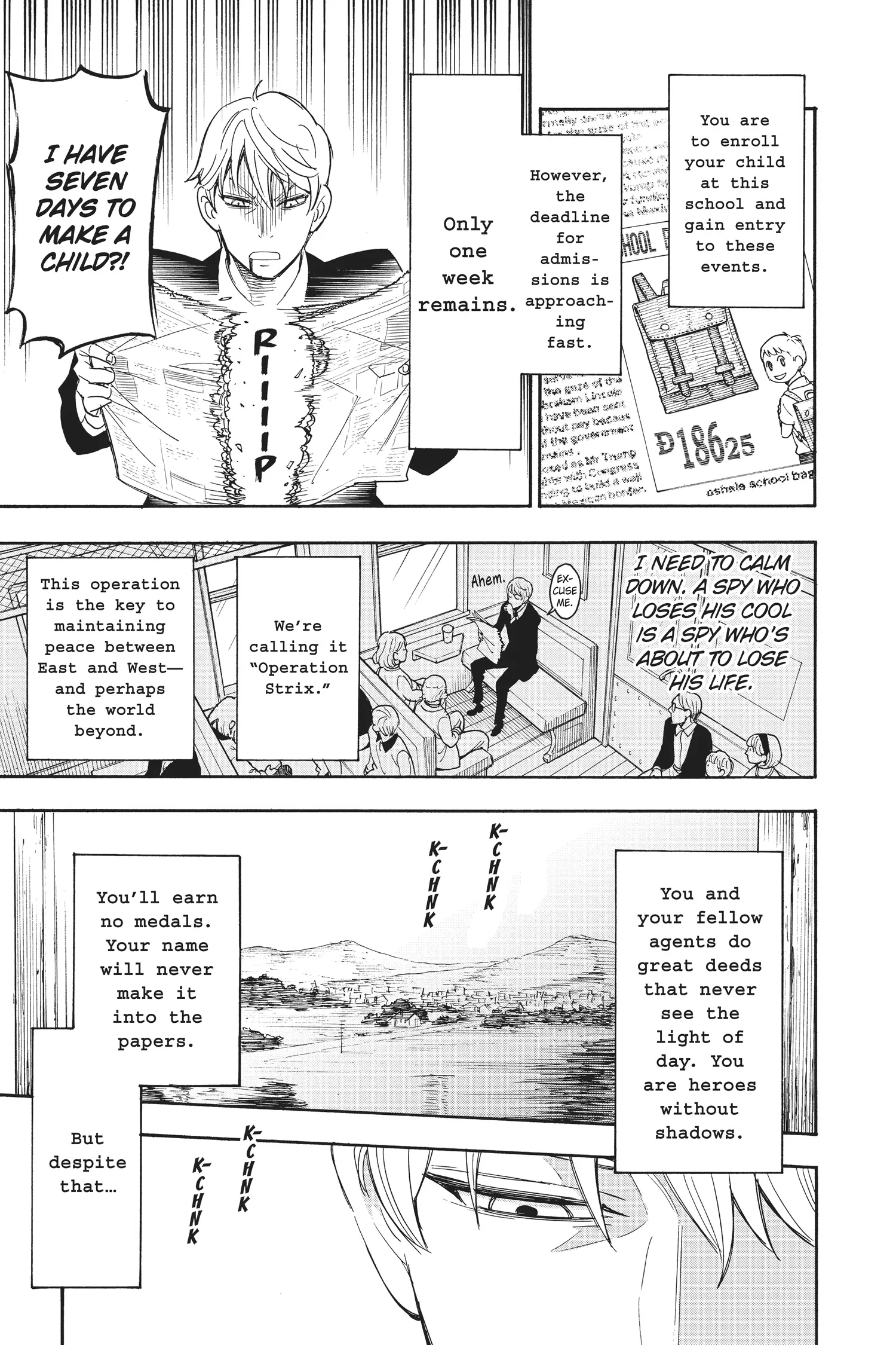 SPY x FAMILY Manga, chapter Vol 1, page 15