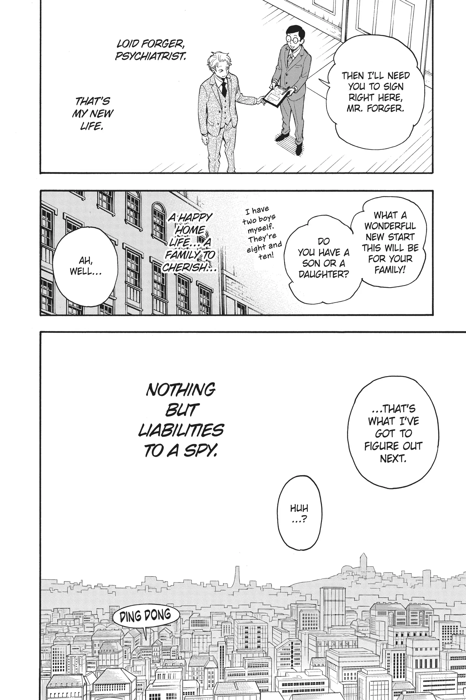 SPY x FAMILY Manga, chapter Vol 1, page 18