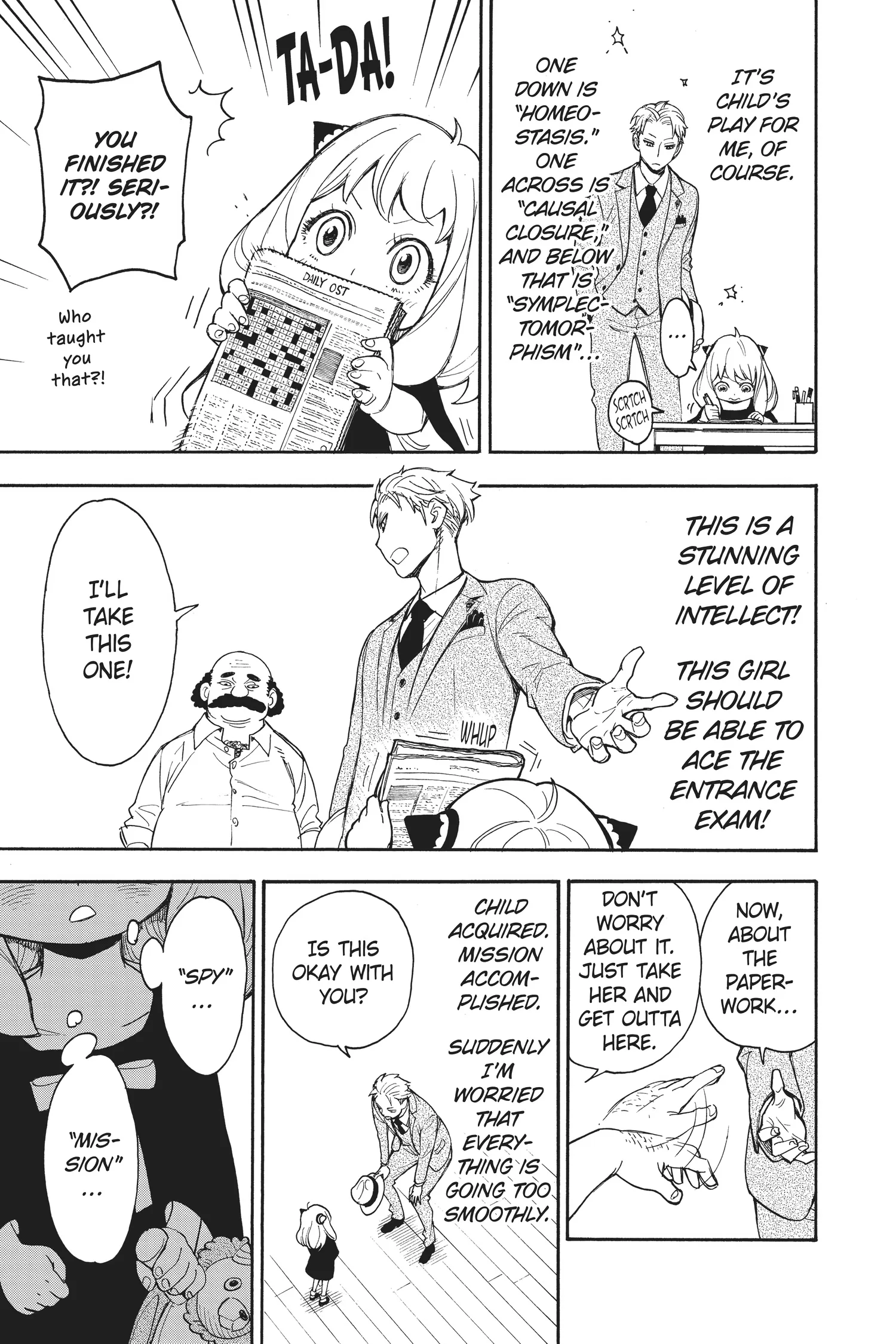 SPY x FAMILY Manga, chapter Vol 1, page 23