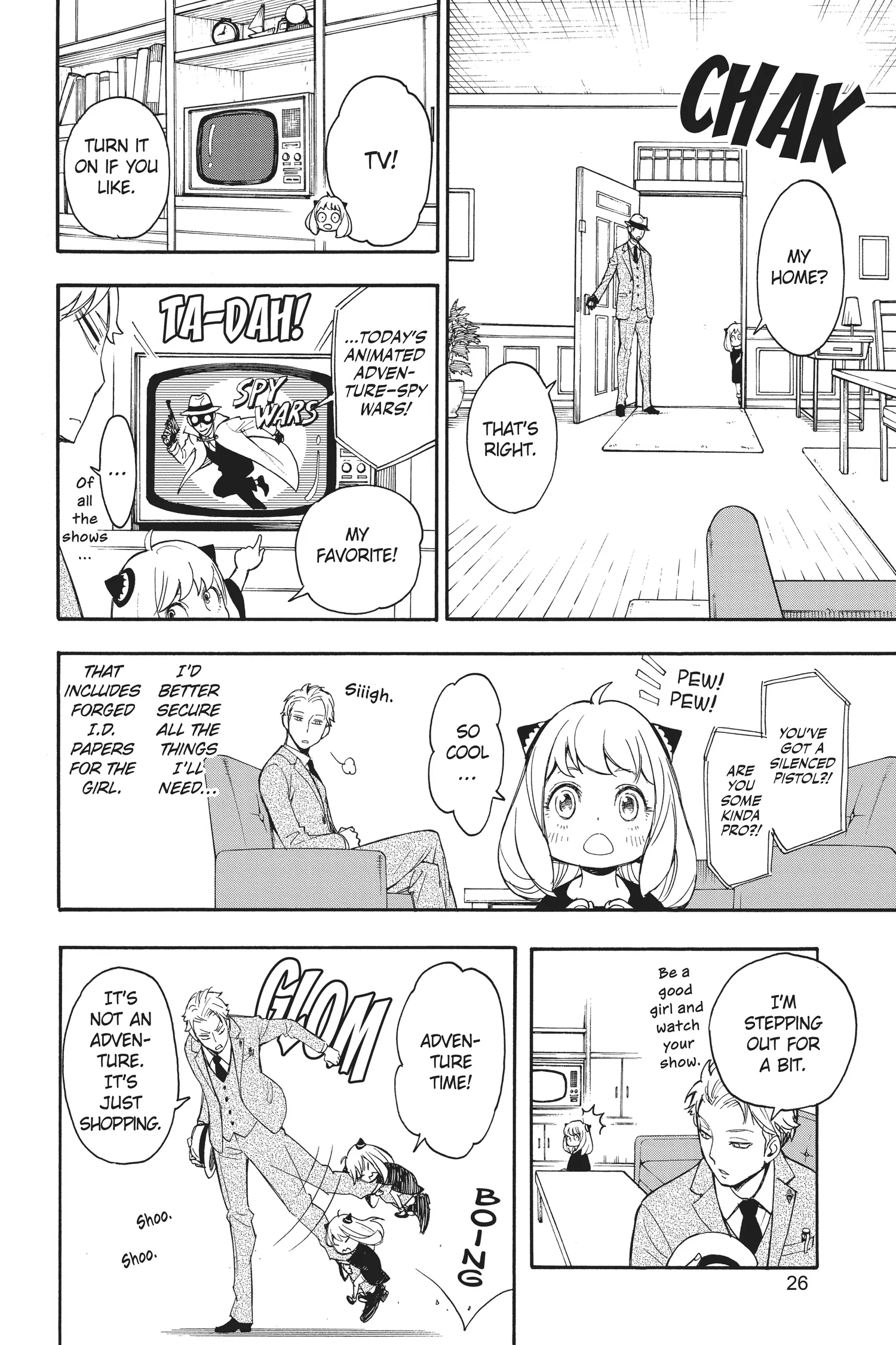 SPY x FAMILY Manga, chapter Vol 1, page 26