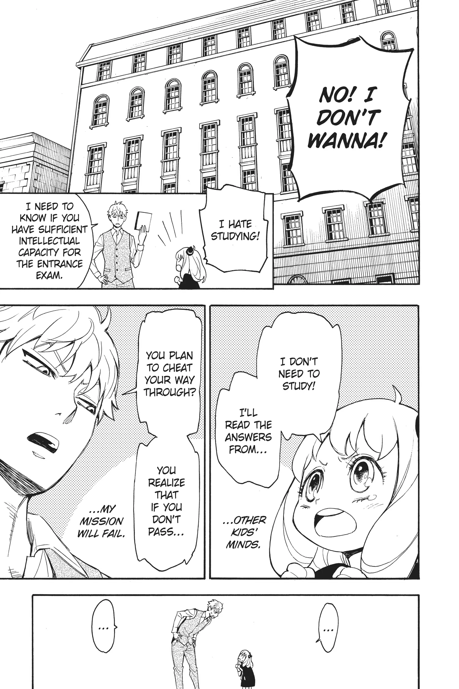 SPY x FAMILY Manga, chapter Vol 1, page 33