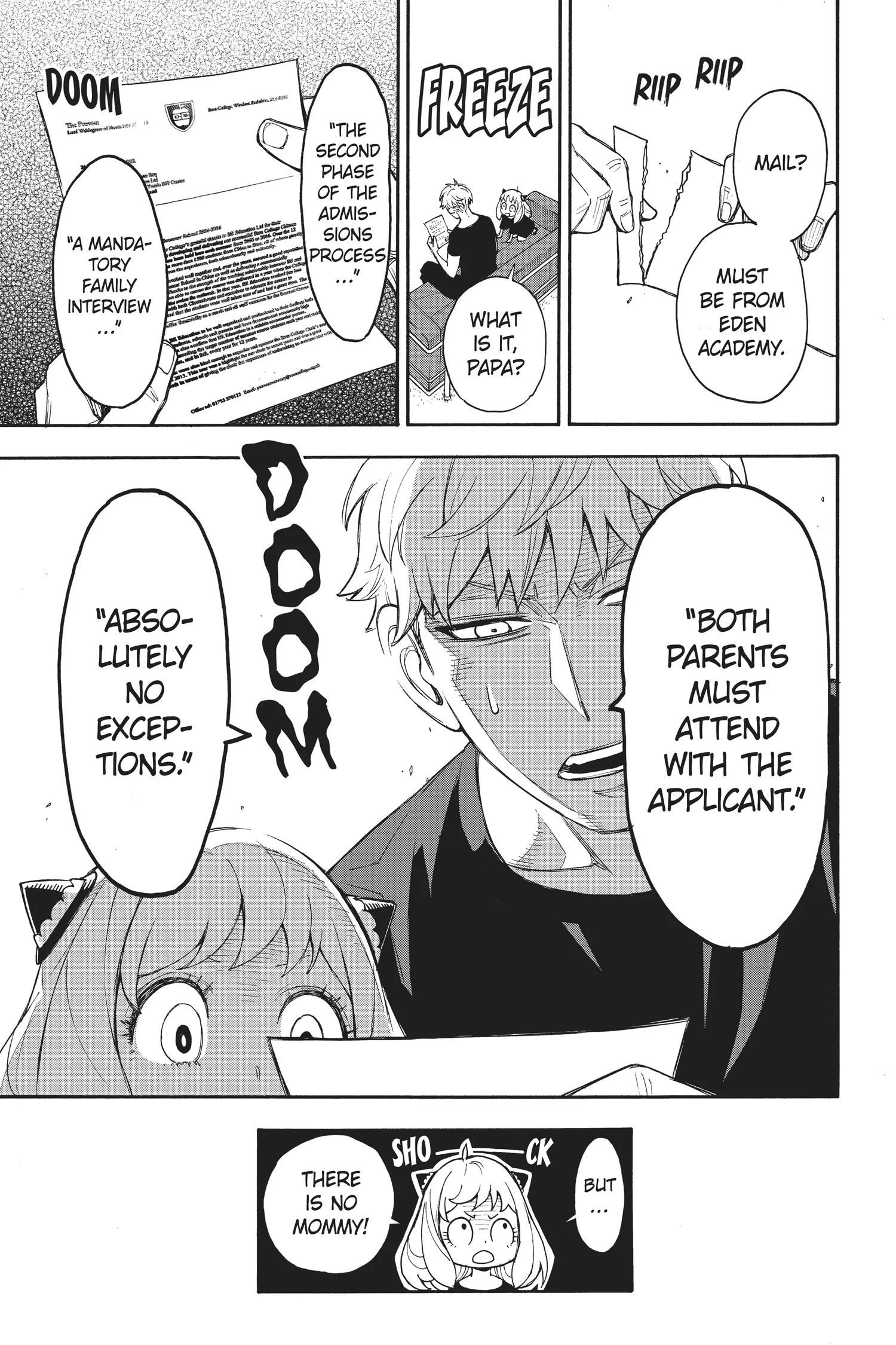 SPY x FAMILY Manga, chapter Vol 1, page 71