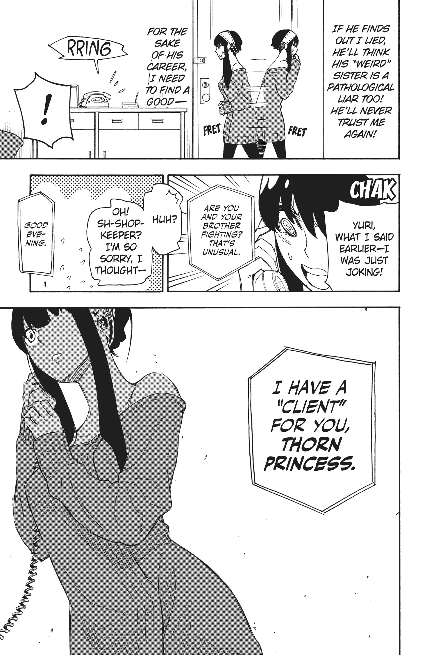 SPY x FAMILY Manga, chapter Vol 1, page 83