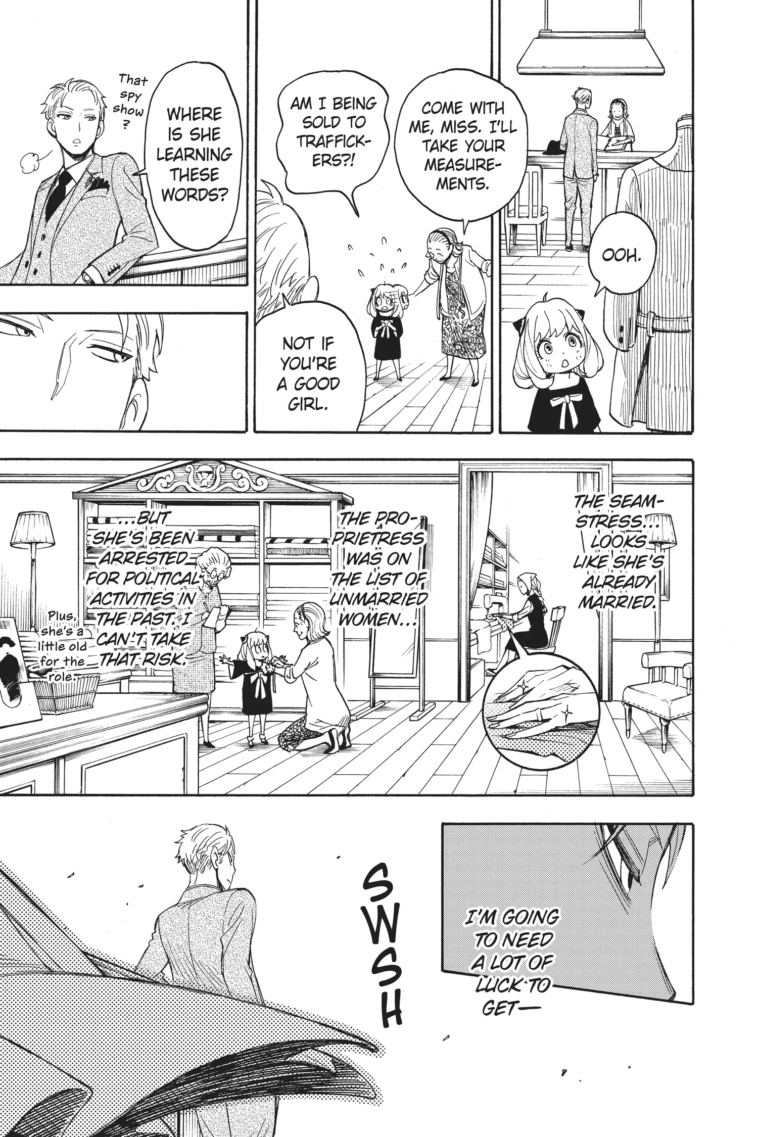 SPY x FAMILY Manga, chapter Vol 1, page 93