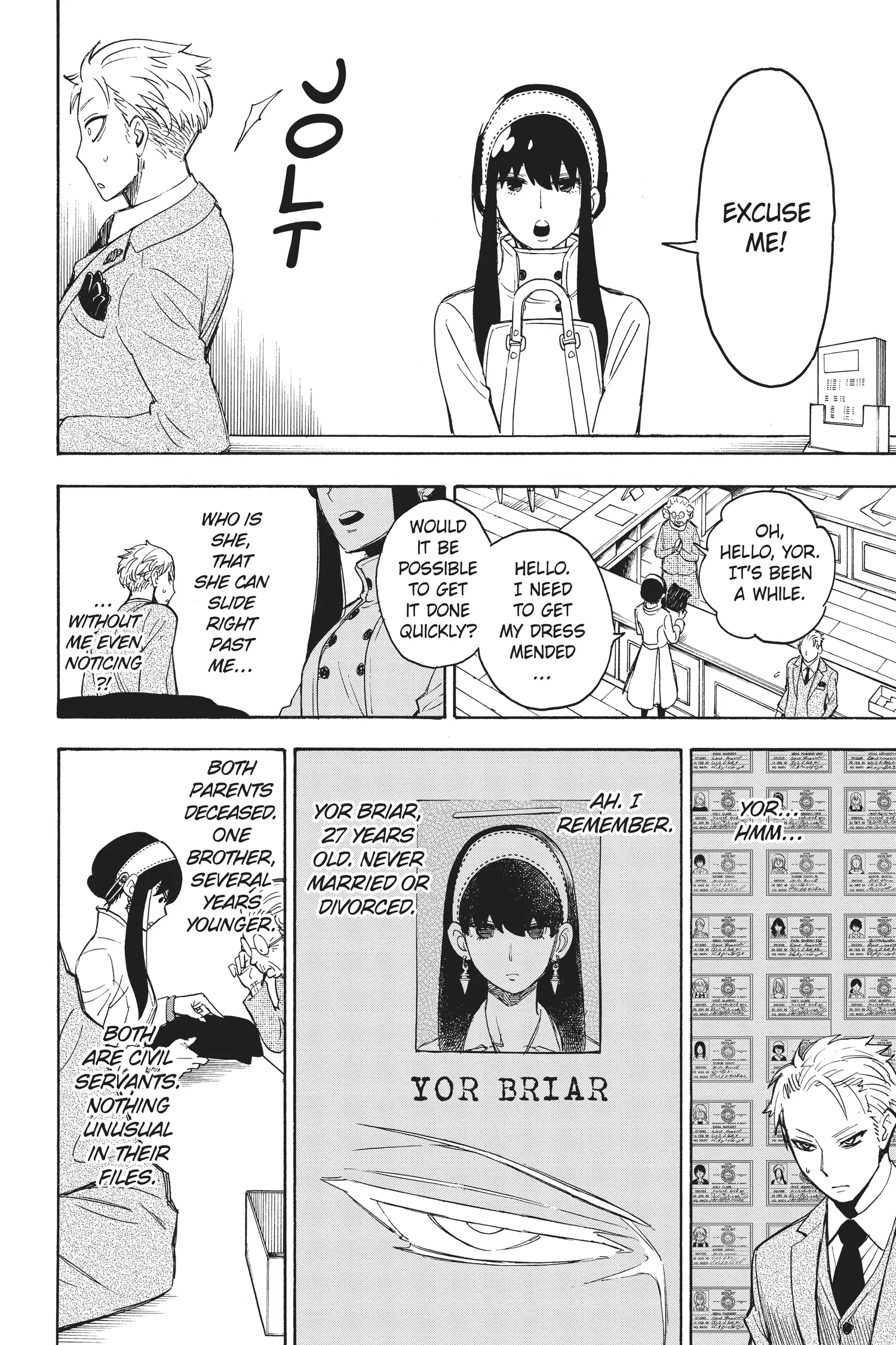 SPY x FAMILY Manga, chapter Vol 1, page 94