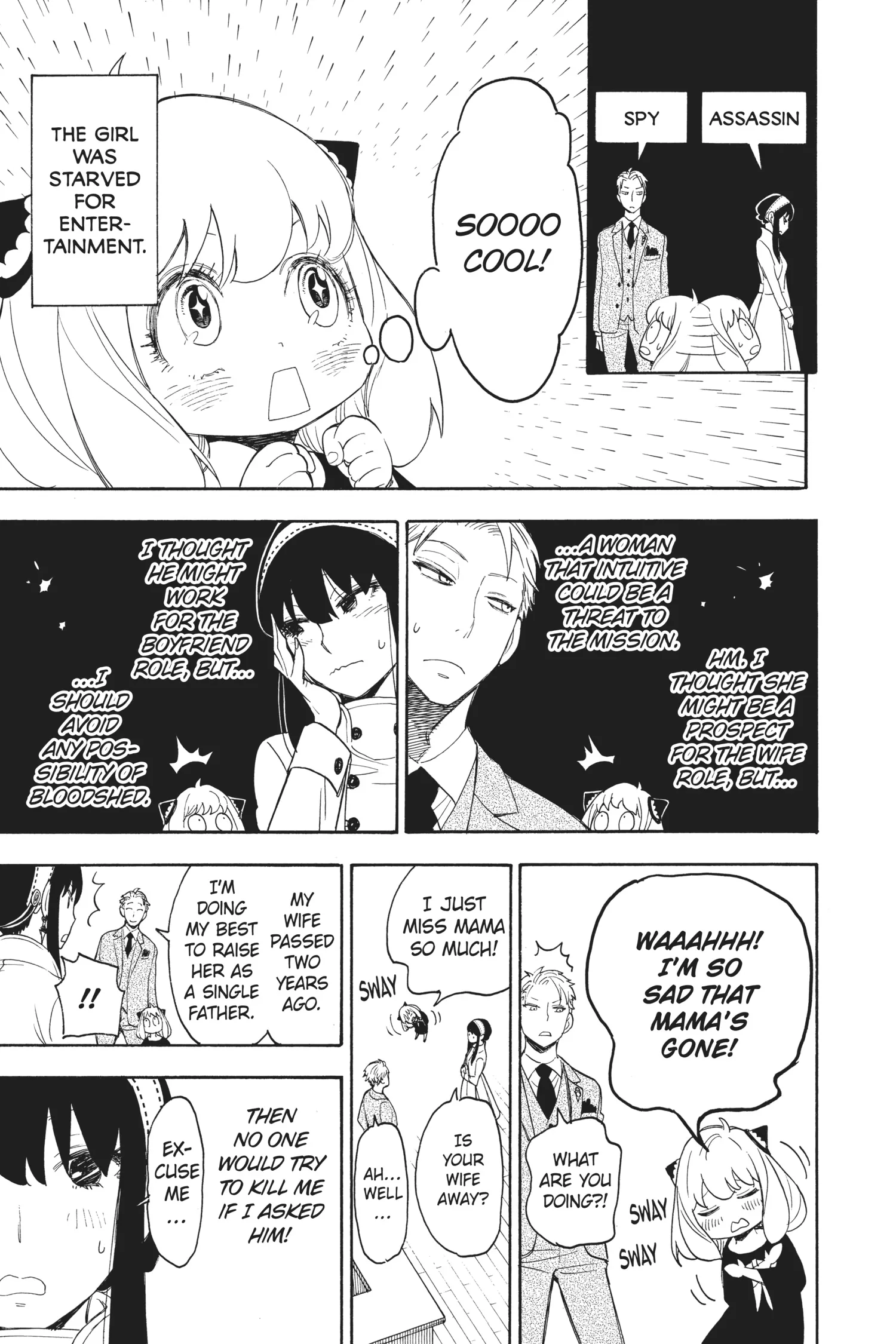 SPY x FAMILY Manga, chapter Vol 1, page 97