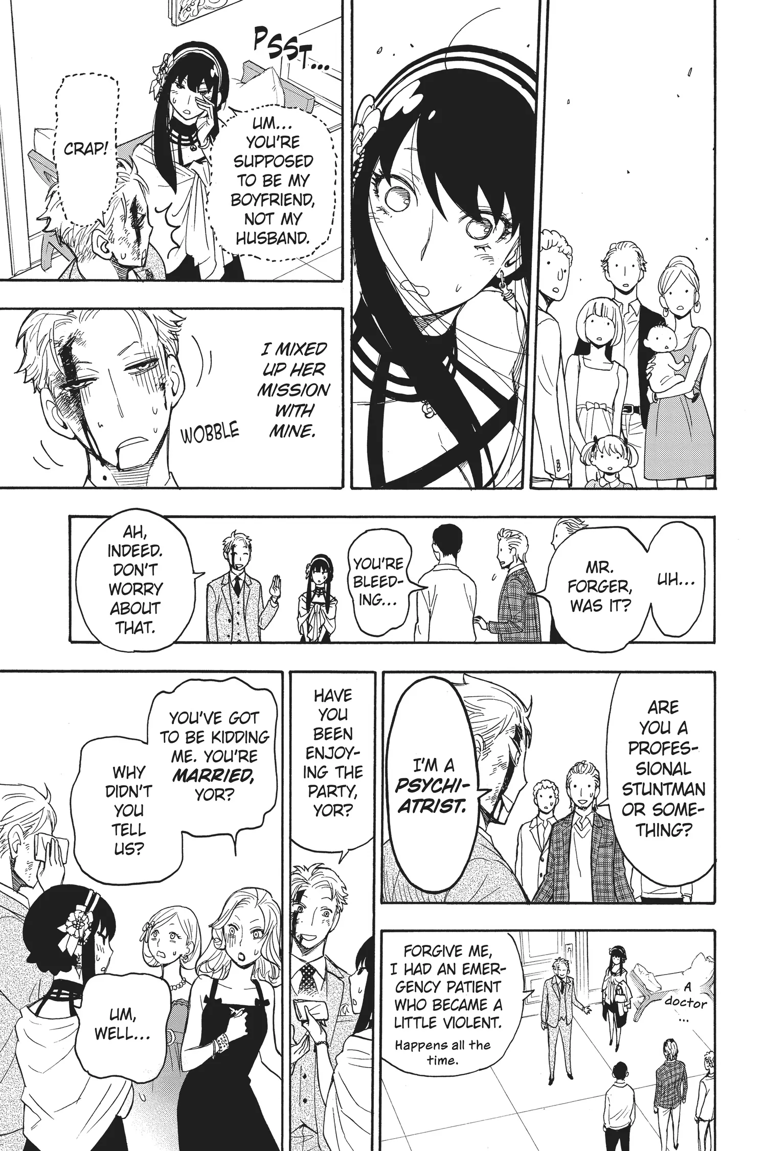 SPY x FAMILY Manga, chapter Vol 1, page 111