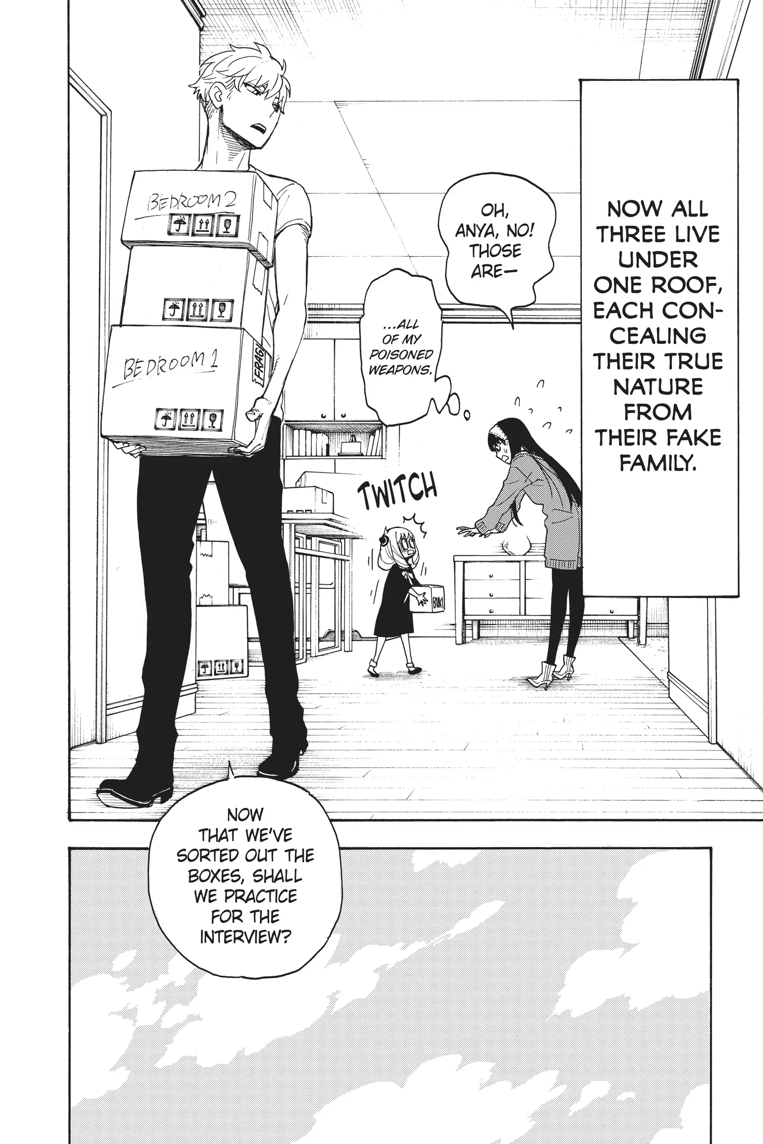 SPY x FAMILY Manga, chapter Vol 1, page 131