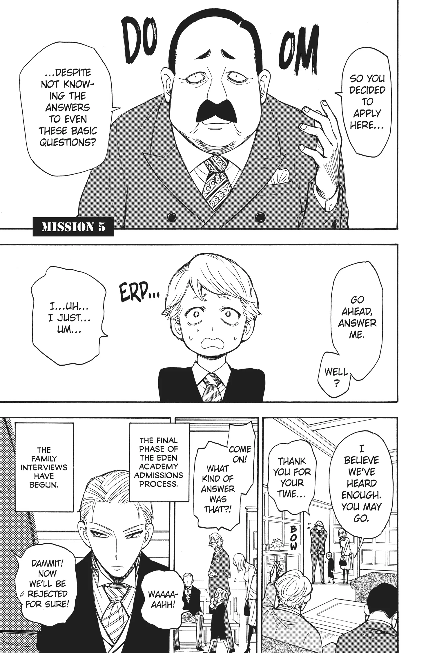 SPY x FAMILY Manga, chapter Vol 1, page 180