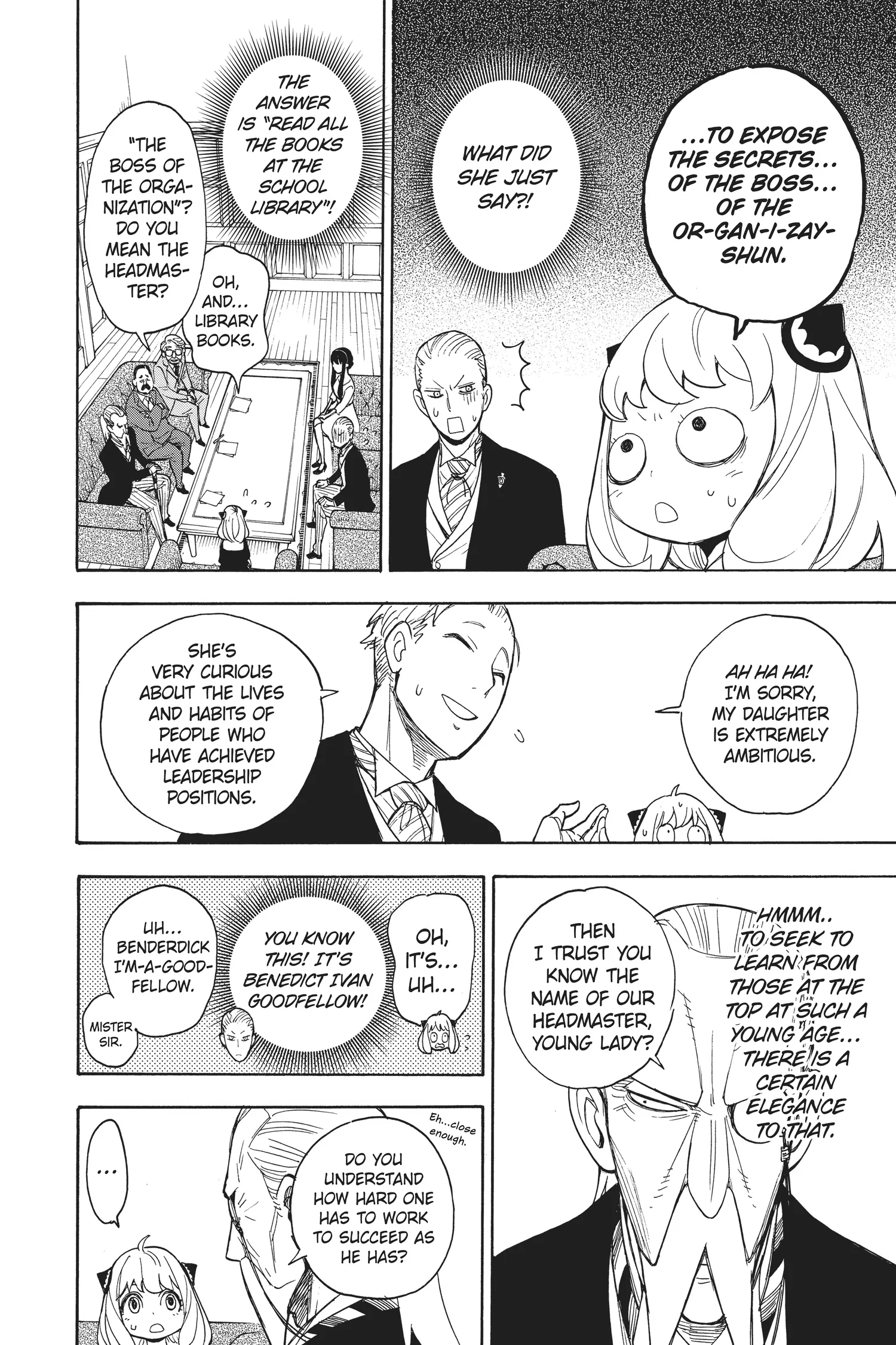 SPY x FAMILY Manga, chapter Vol 1, page 191