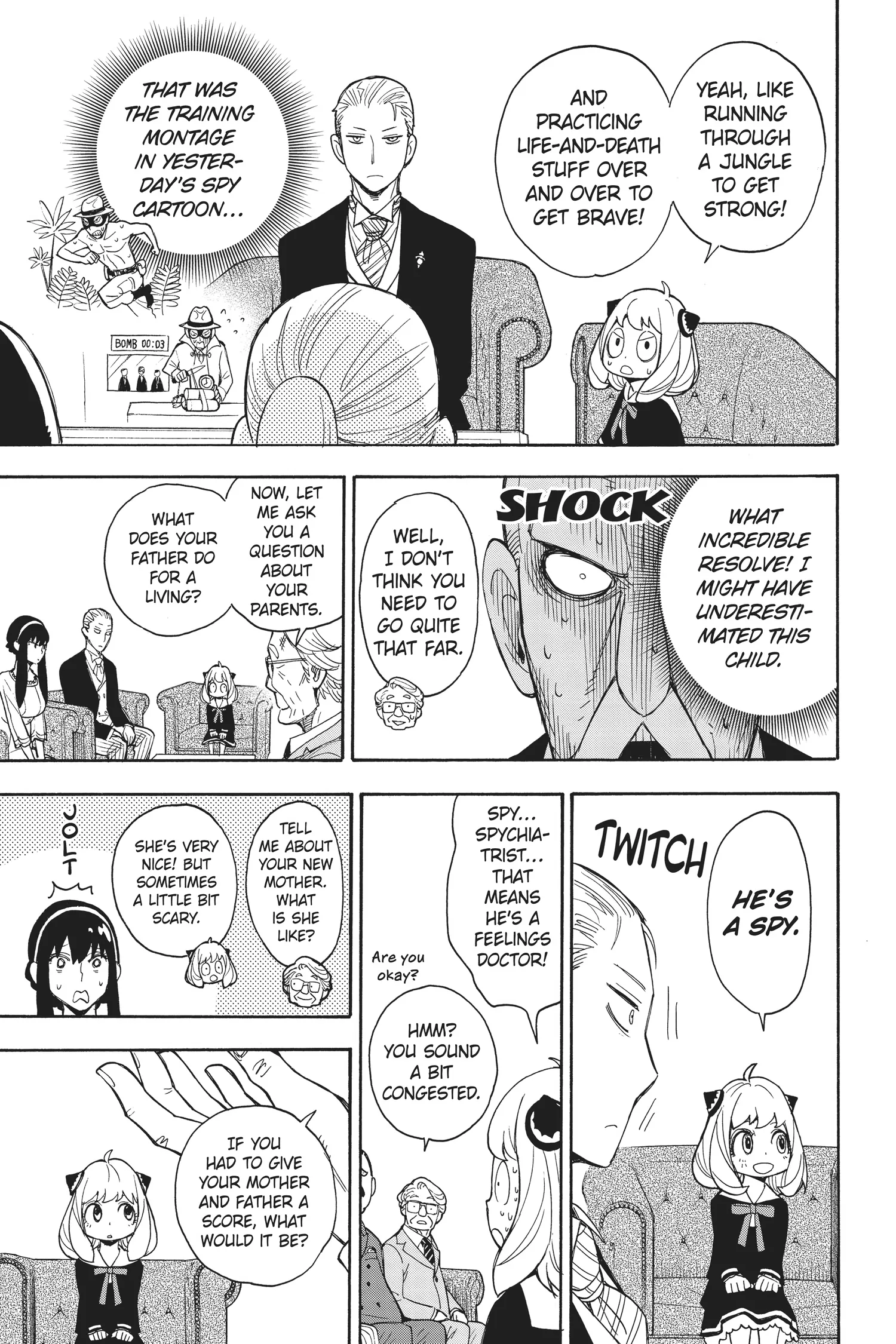 SPY x FAMILY Manga, chapter Vol 1, page 192