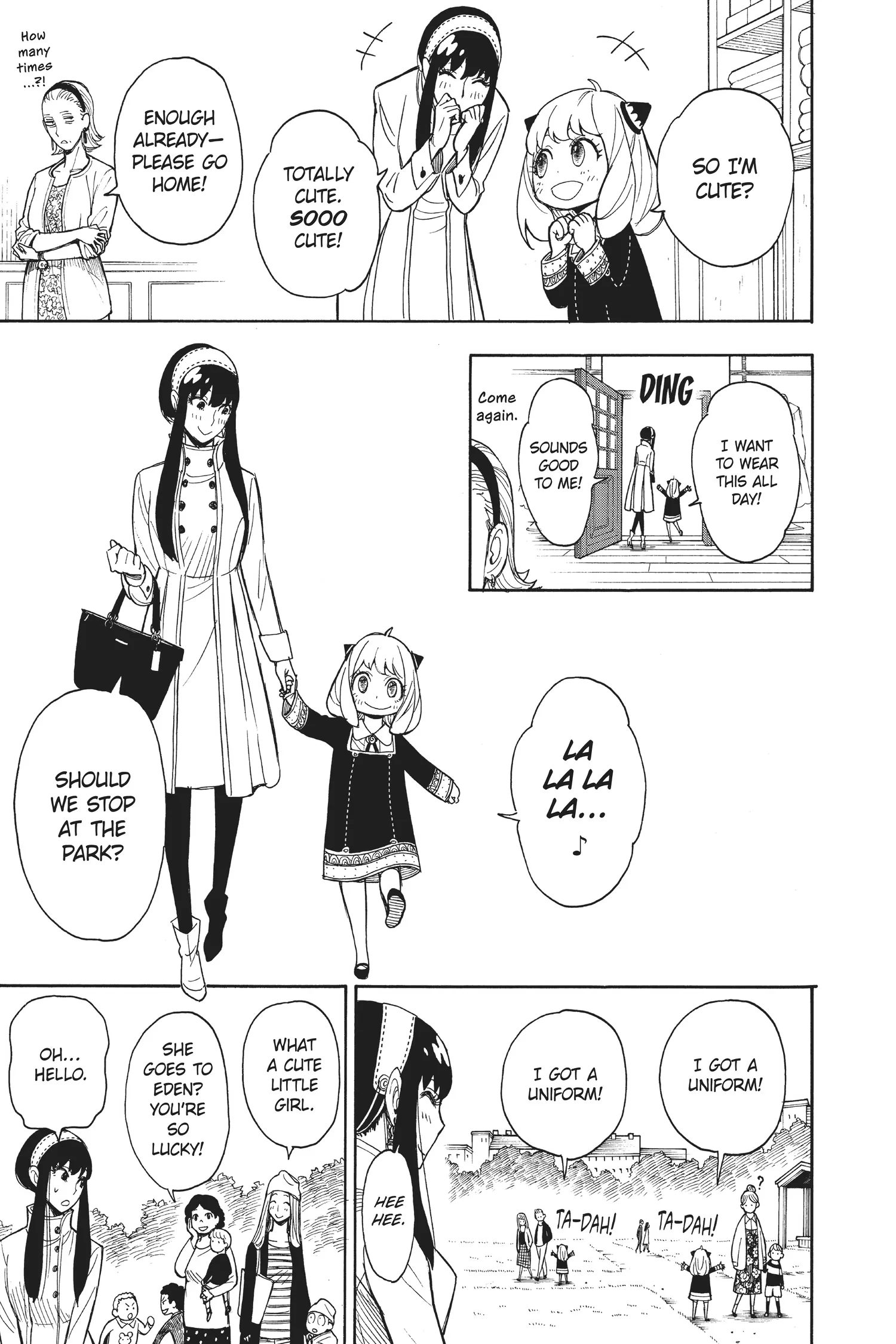 SPY x FAMILY Manga, chapter Vol 2, page 45