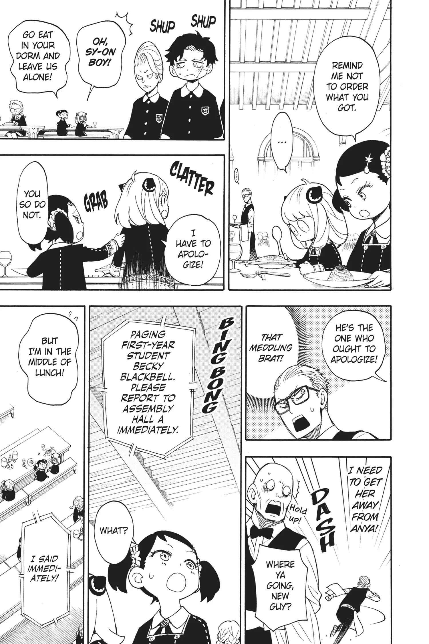 SPY x FAMILY Manga, chapter Vol 2, page 100