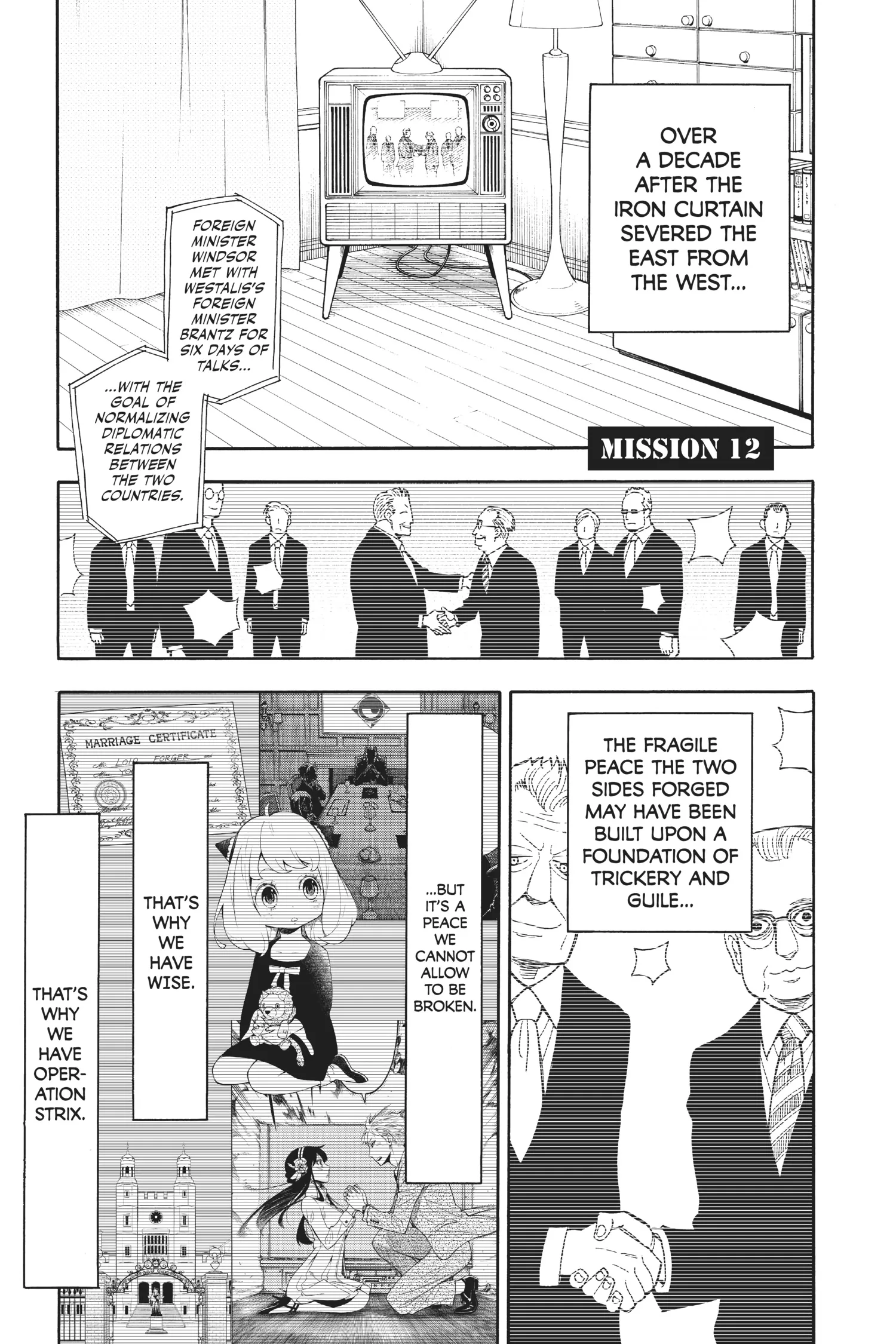 SPY x FAMILY Manga, chapter Vol 3, page 6