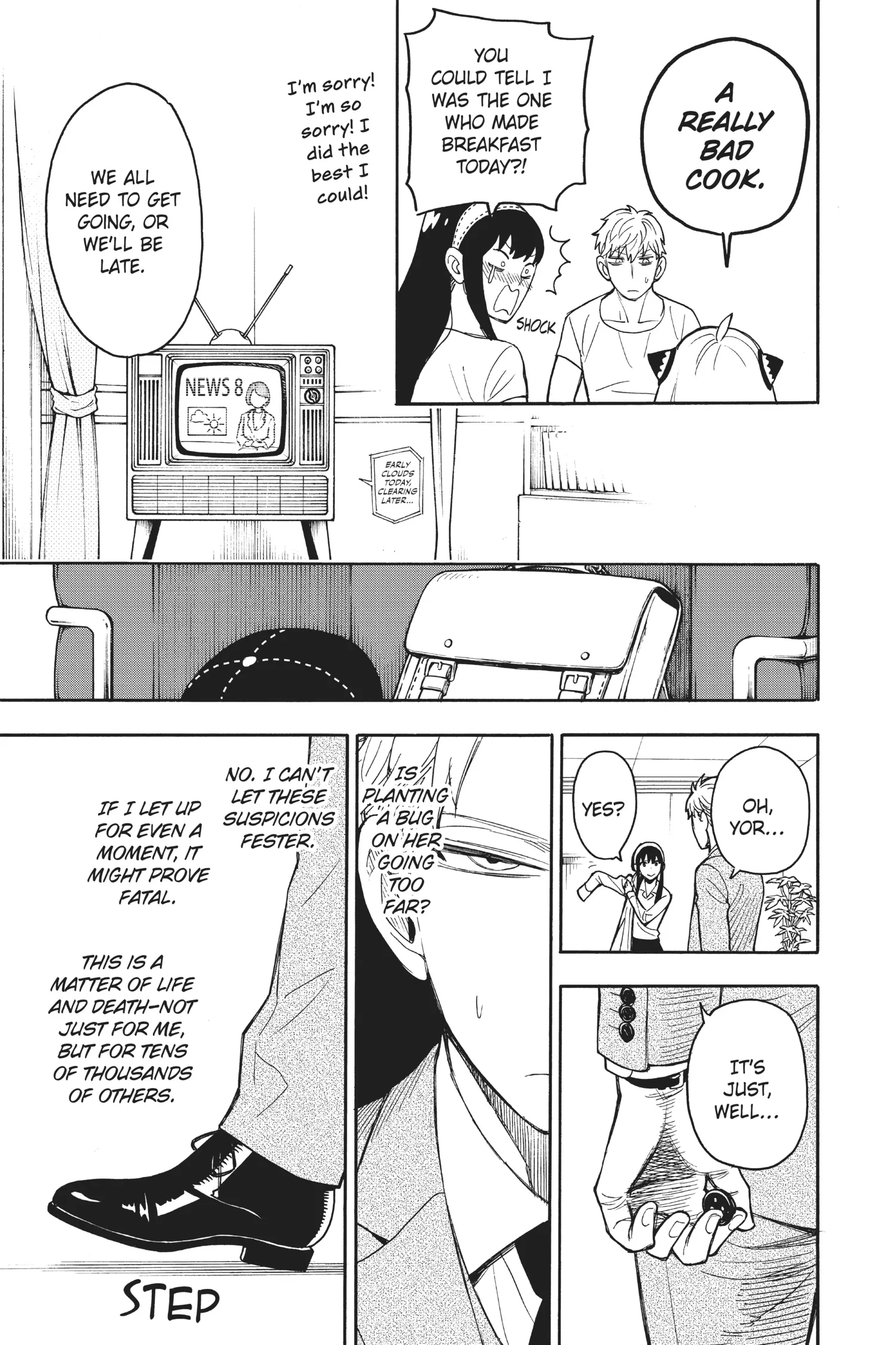 SPY x FAMILY Manga, chapter Vol 3, page 56