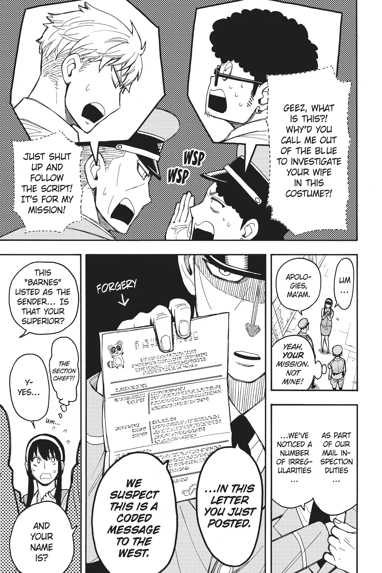 SPY x FAMILY Manga, chapter Vol 3, page 68