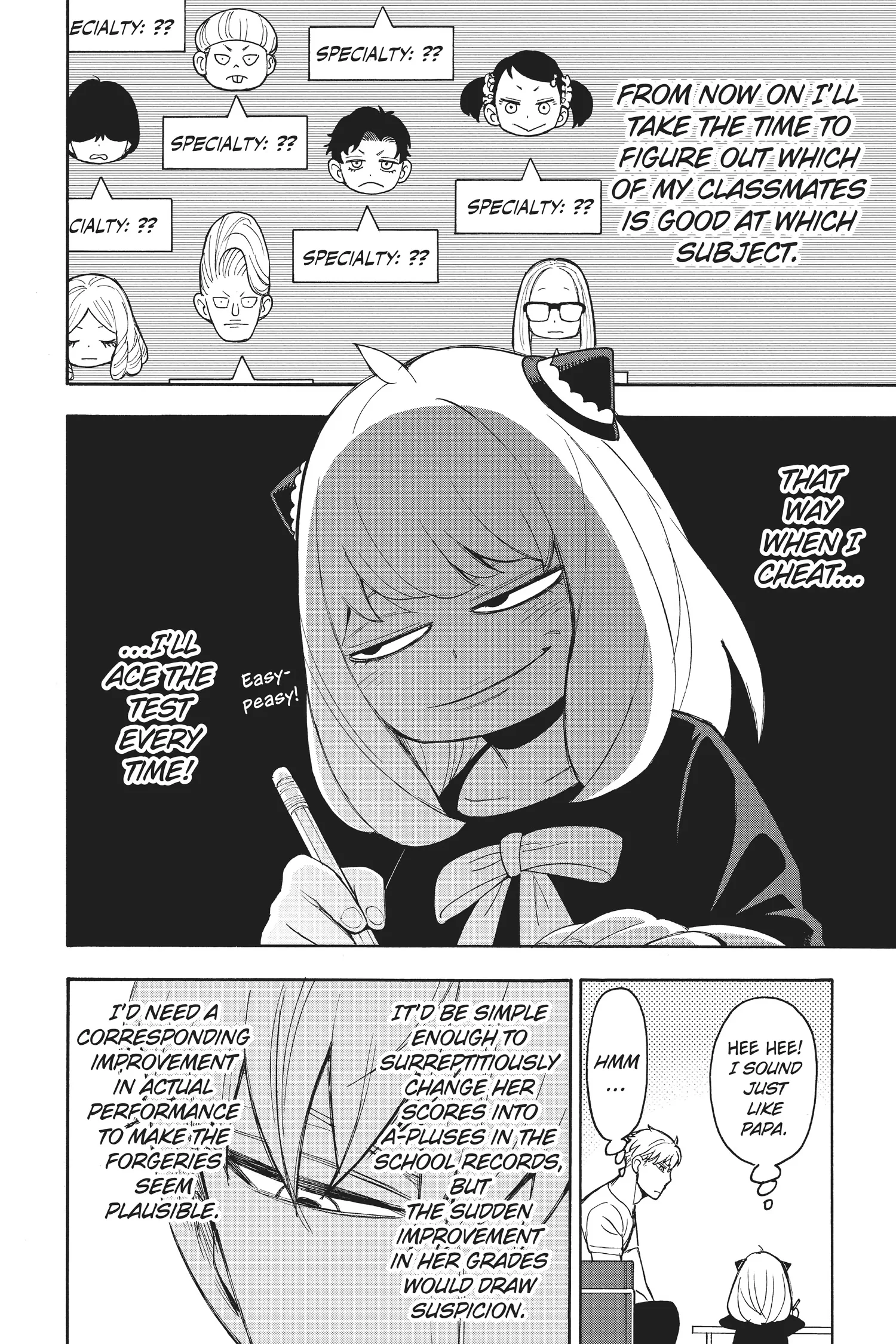 SPY x FAMILY Manga, chapter Vol 3, page 112