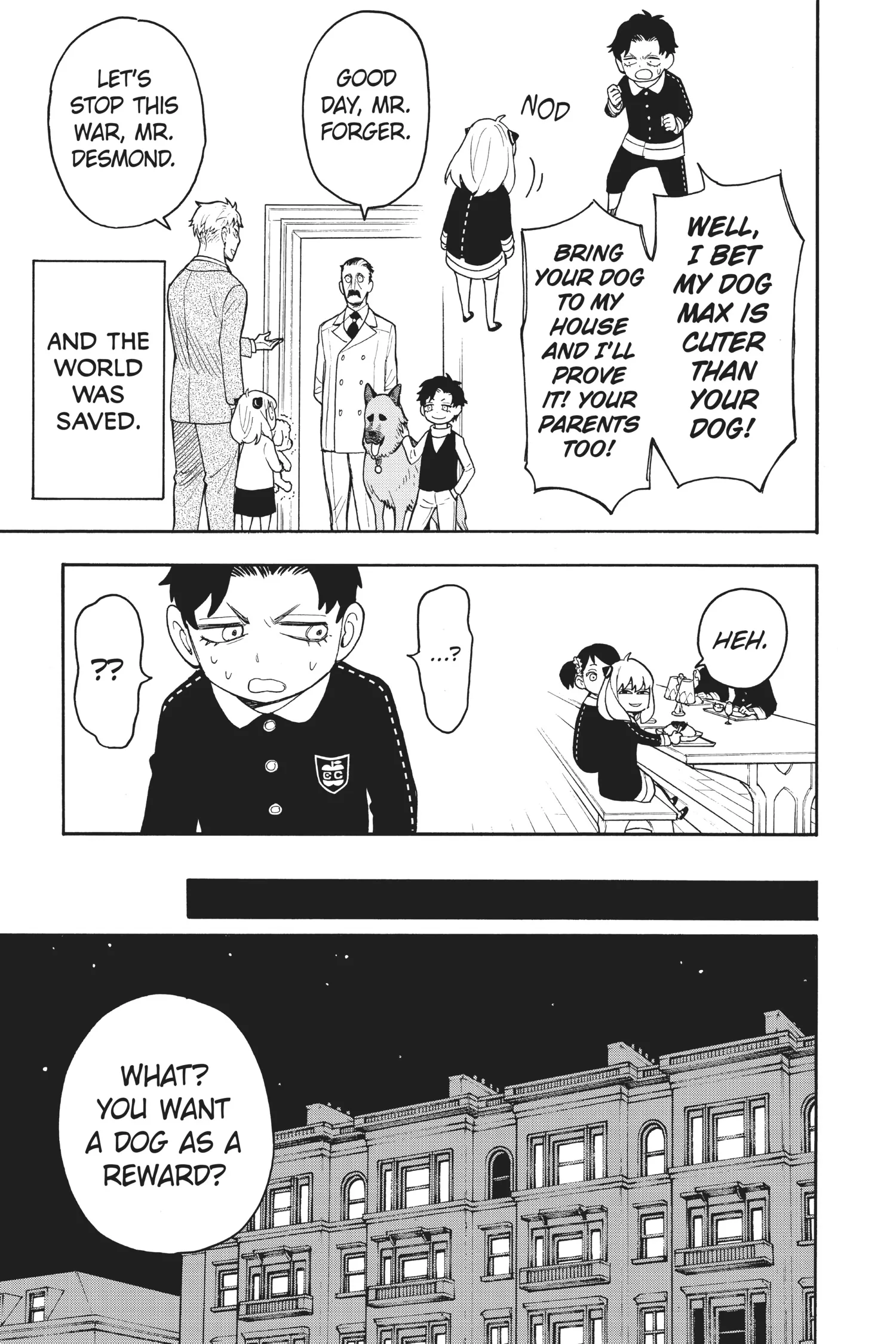 SPY x FAMILY Manga, chapter Vol 3, page 147