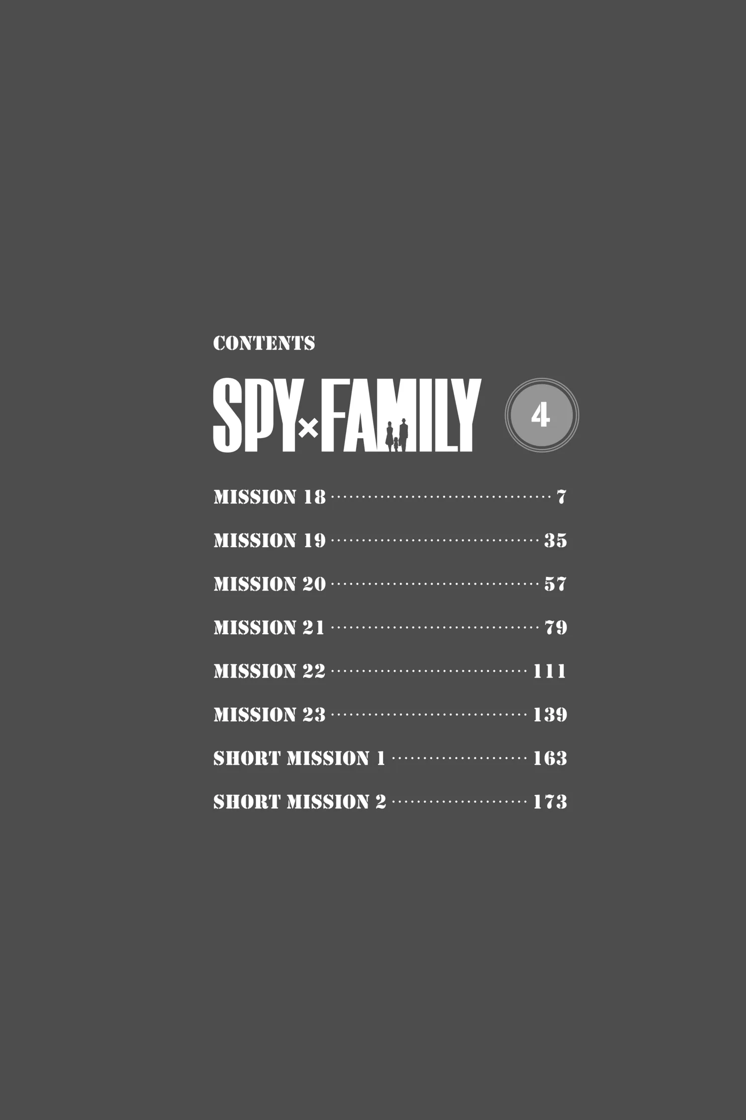 SPY x FAMILY Manga, chapter Vol 4, page 5