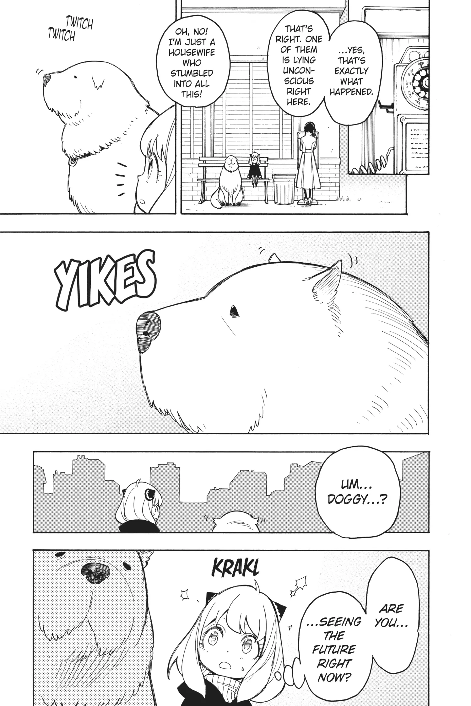 SPY x FAMILY Manga, chapter Vol 4, page 59