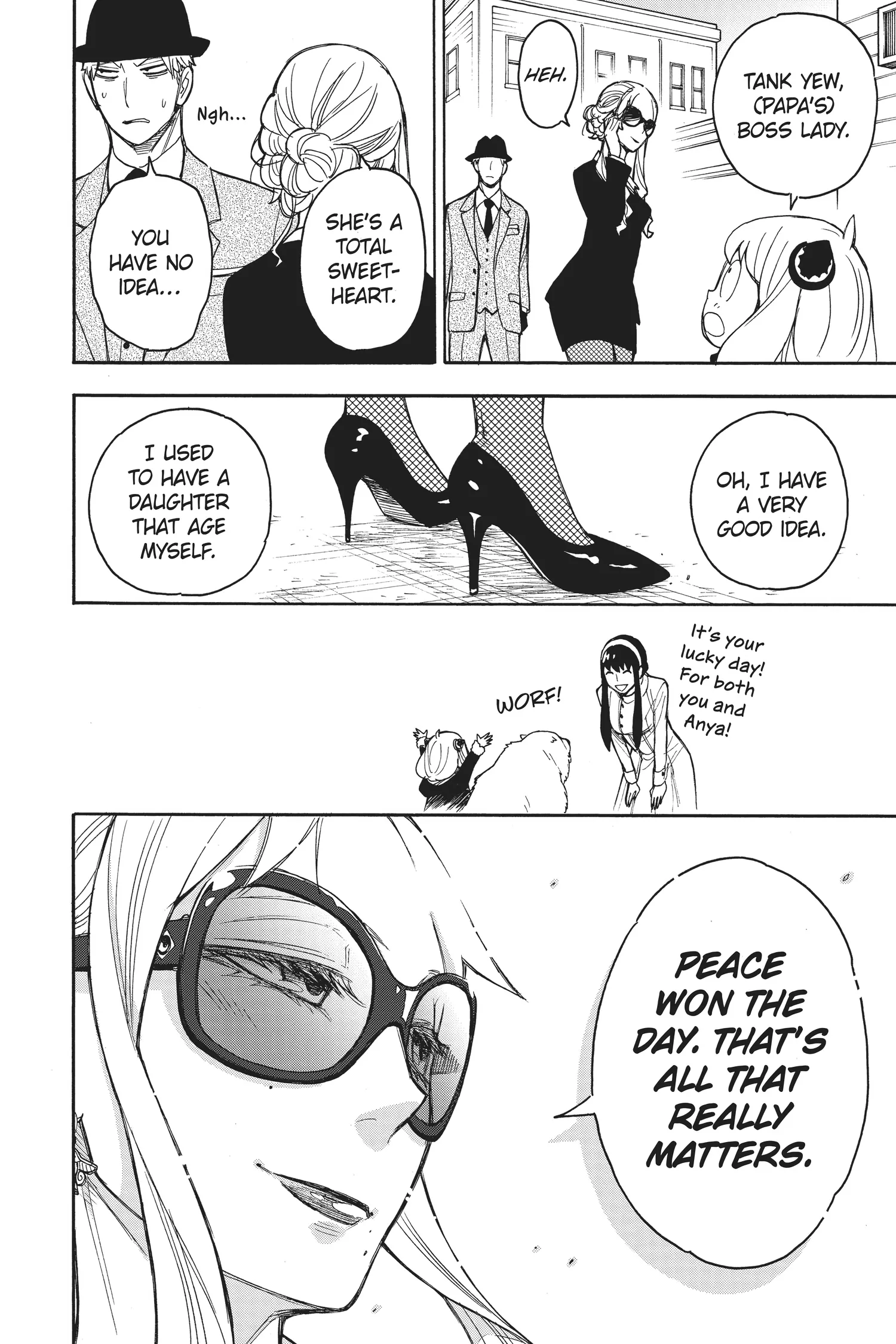 SPY x FAMILY Manga, chapter Vol 4, page 128