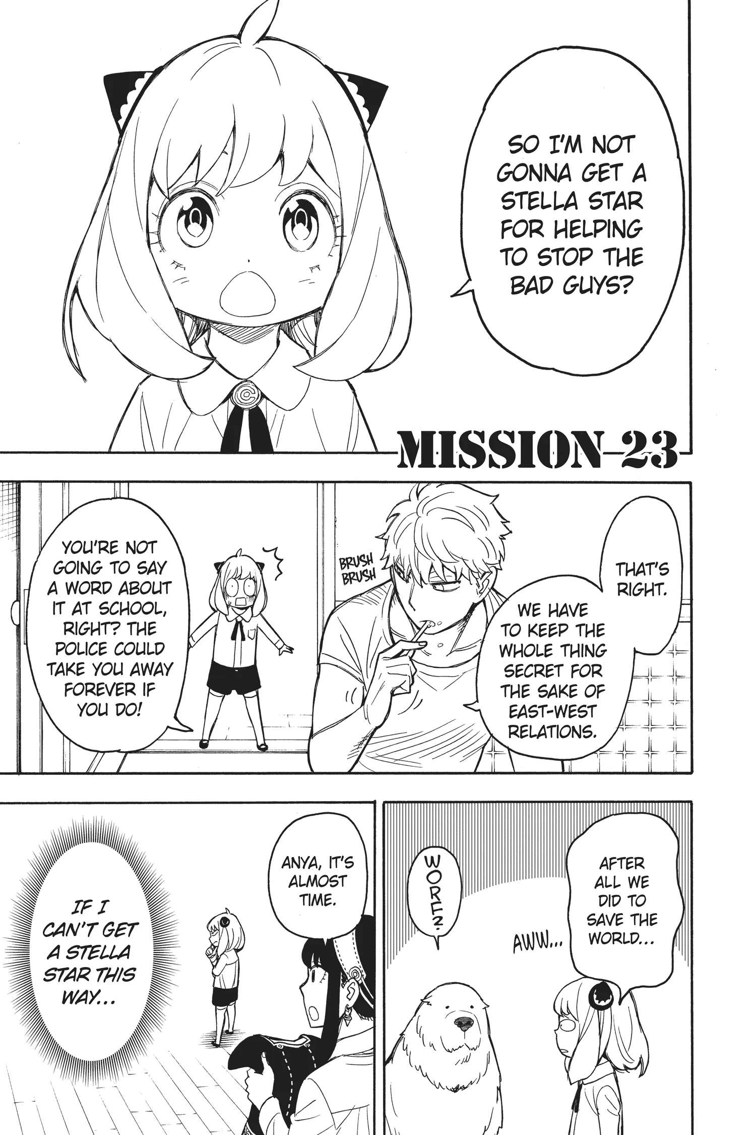 SPY x FAMILY Manga, chapter Vol 4, page 137