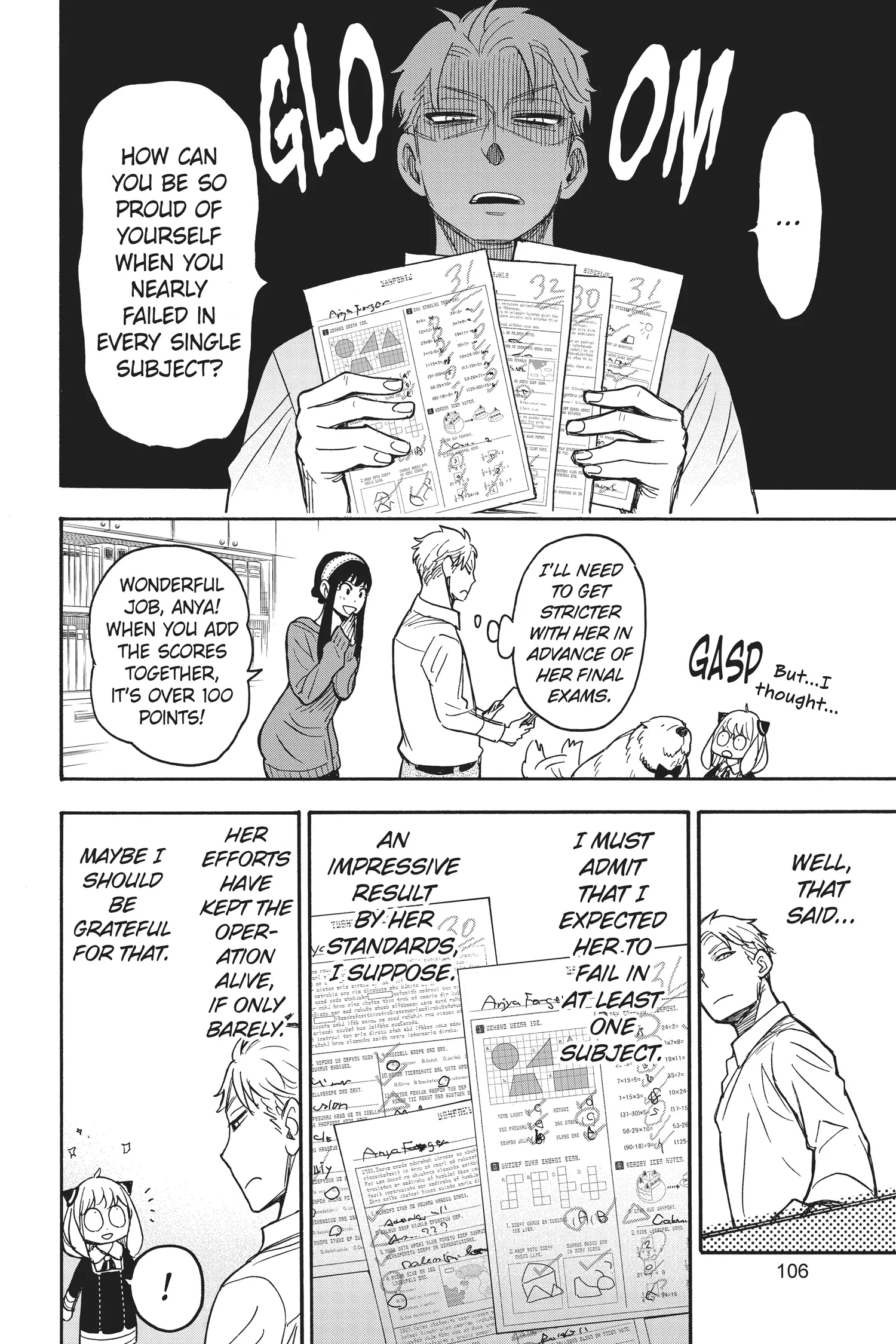 SPY x FAMILY Manga, chapter Vol 5, page 106