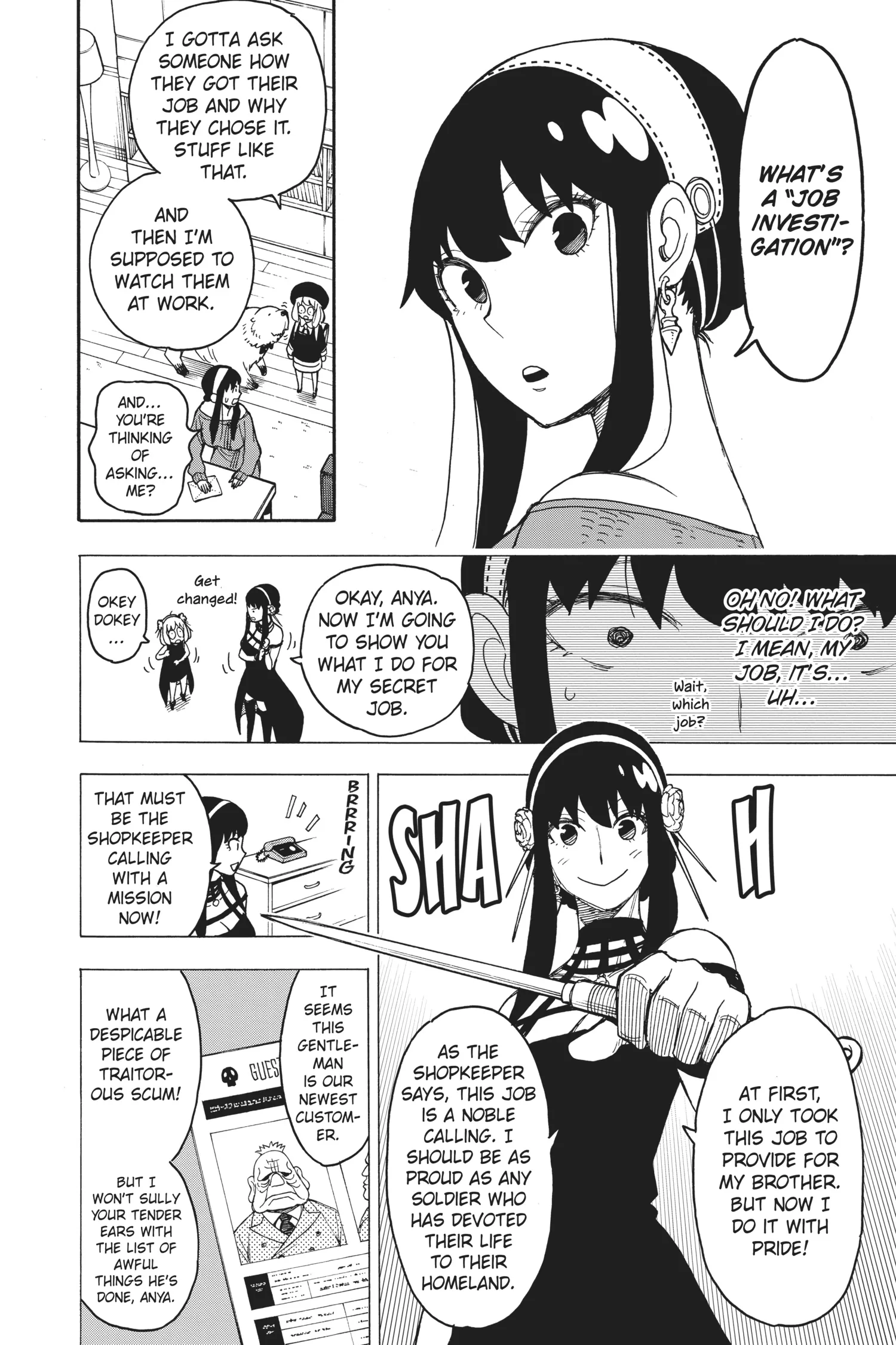 SPY x FAMILY Manga, chapter Vol 5, page 133