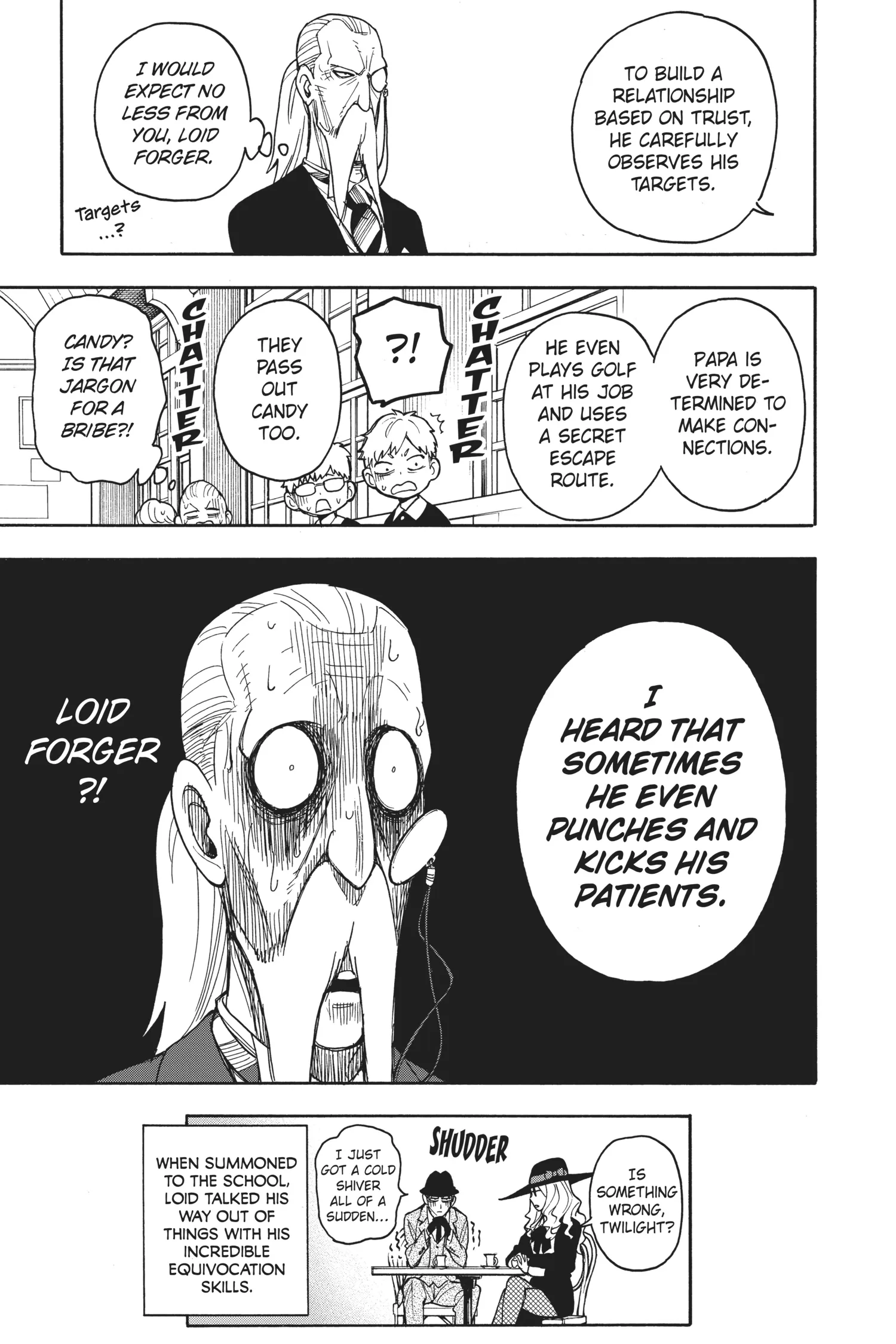 SPY x FAMILY Manga, chapter Vol 5, page 154